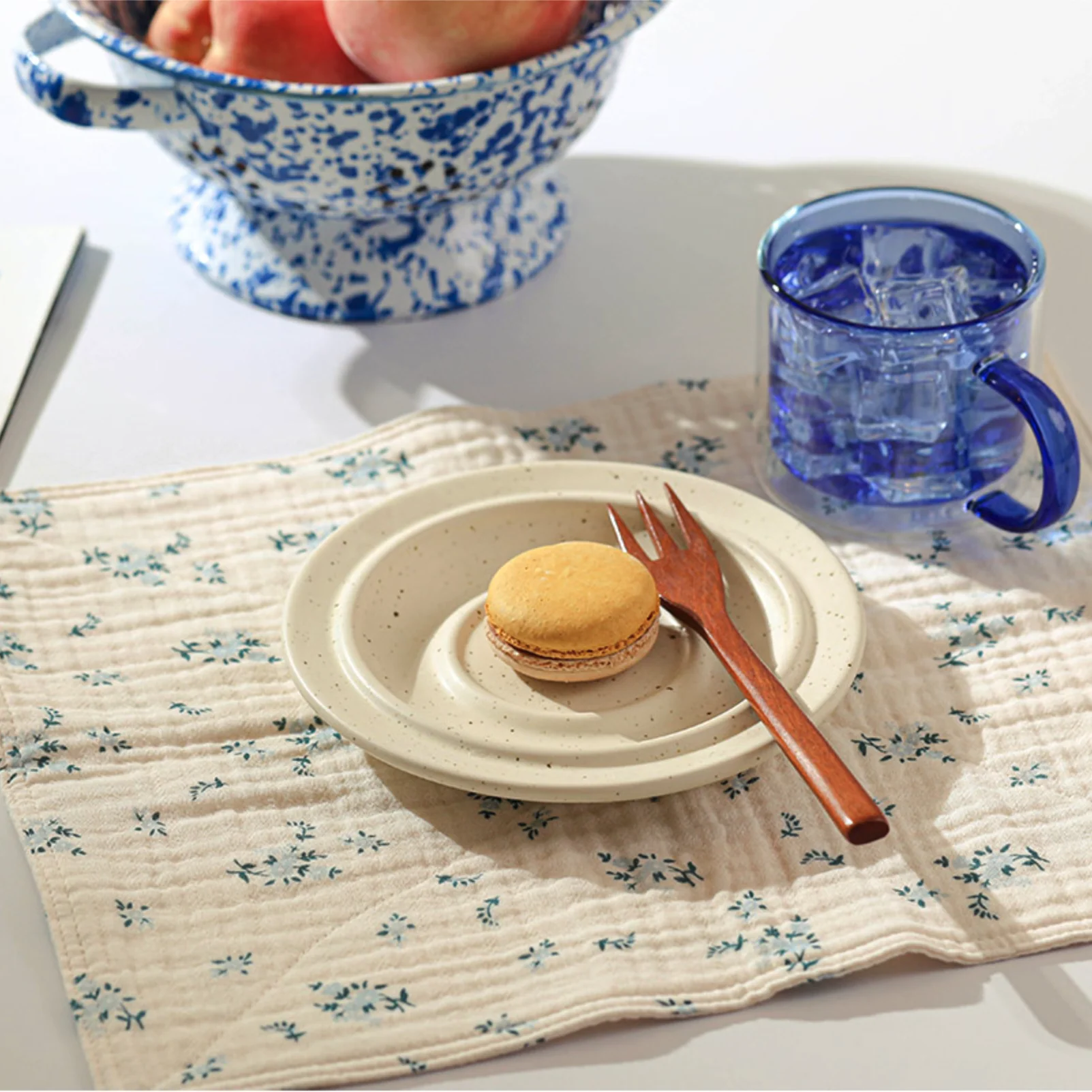 Micro Pattern Cotton Gauze Kitchen Towel - Image 3