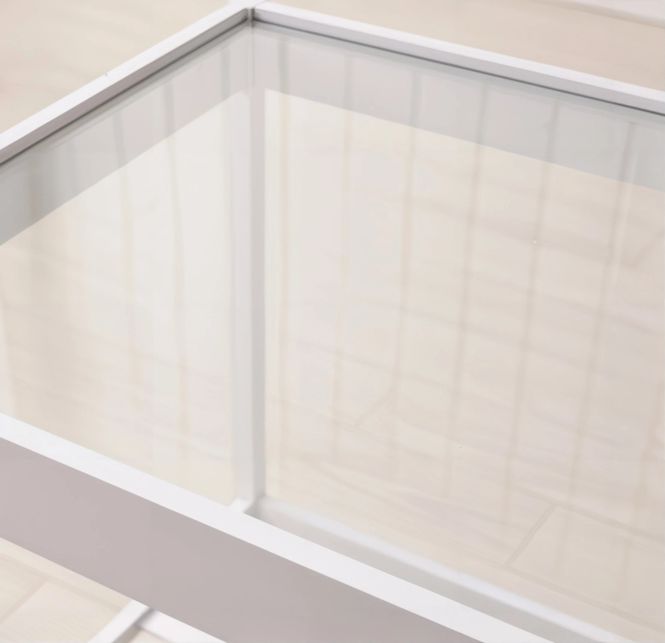 2-Tier Side Table with Tempered Glass Top - Image 7