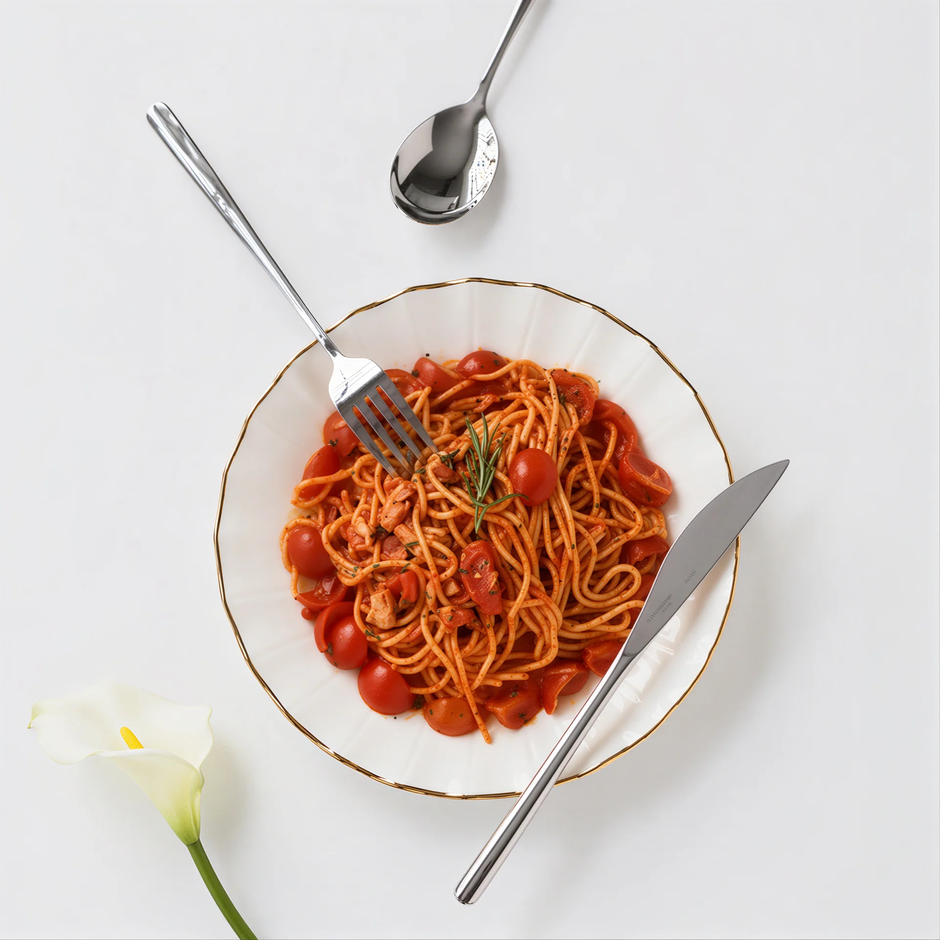 Stainless Steel Cutlery Set (4-Piece) - Image 3