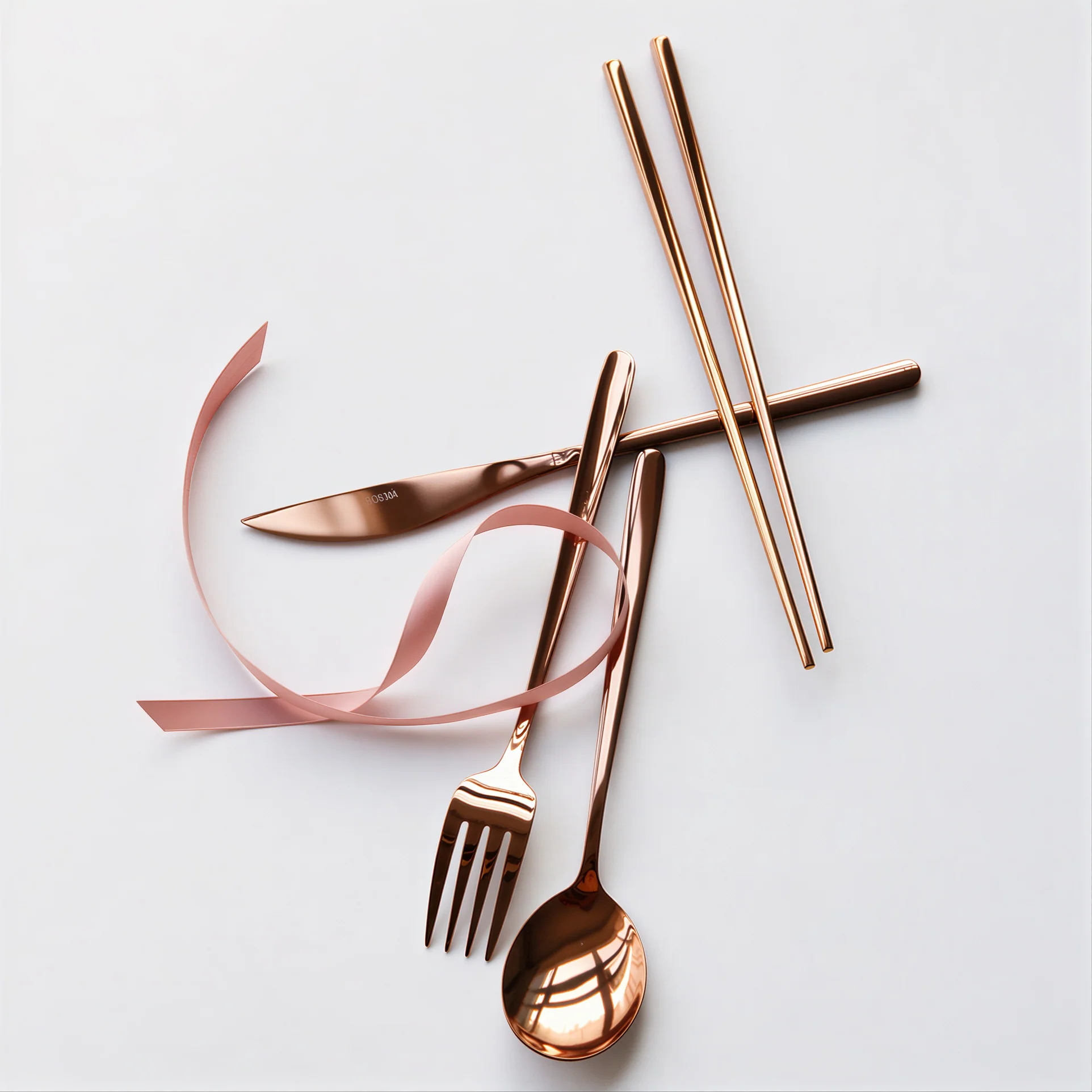 Stainless Steel Cutlery Set (4-Piece) - Image 4