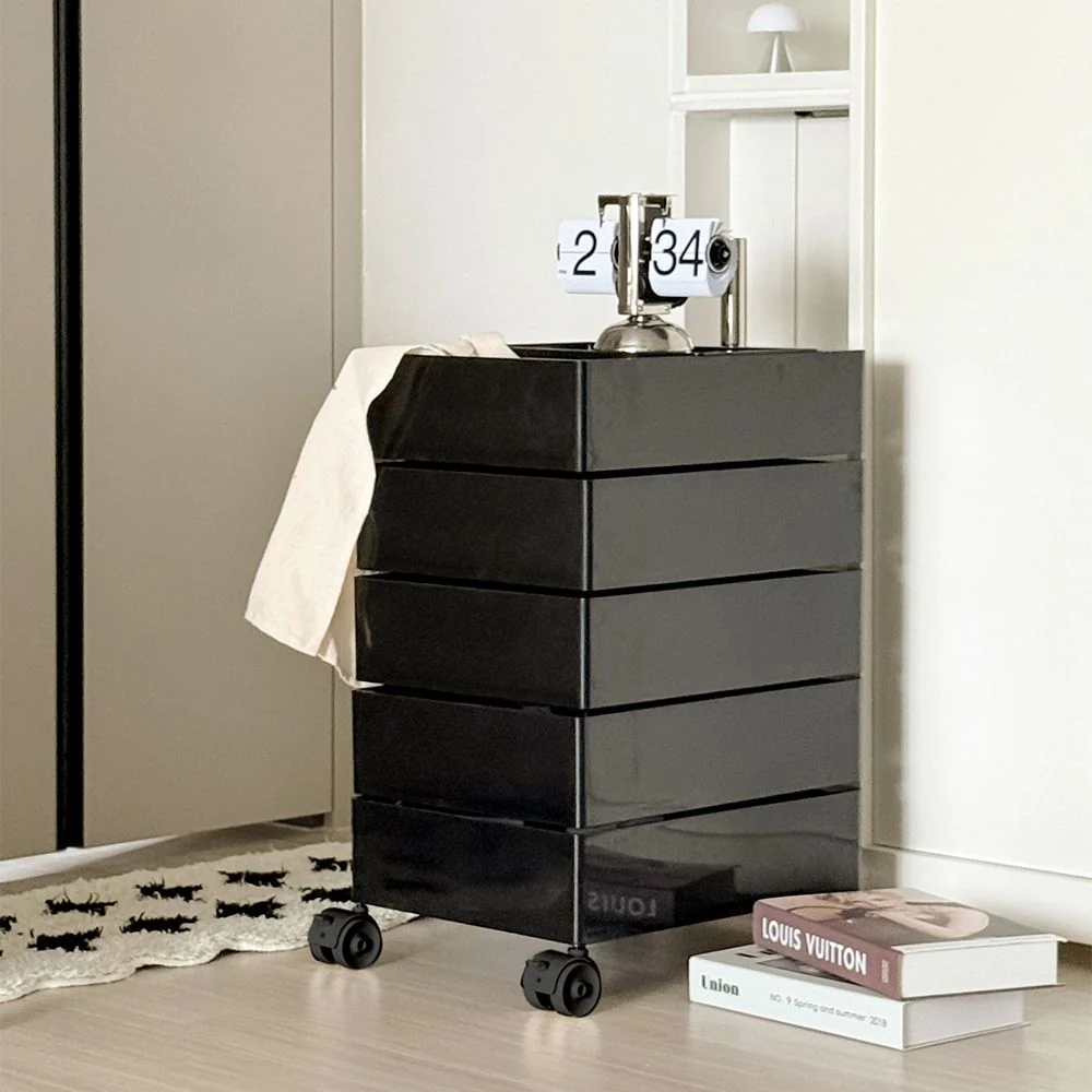 5-Tier Rotating Storage Trolley - Image 7