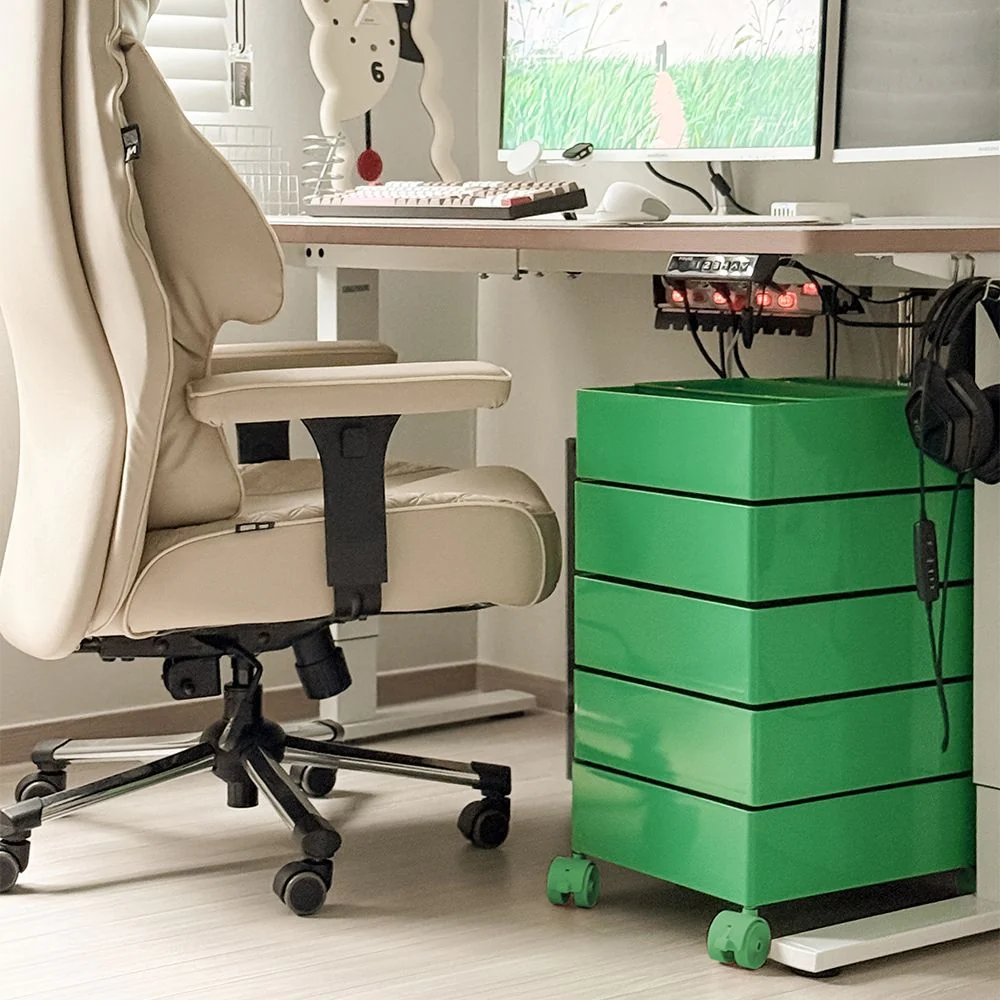 5-Tier Rotating Storage Trolley - Image 8