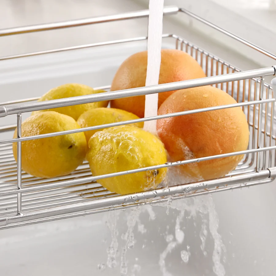 Adjustable Stainless Steel Dish Drying Rack - Image 7