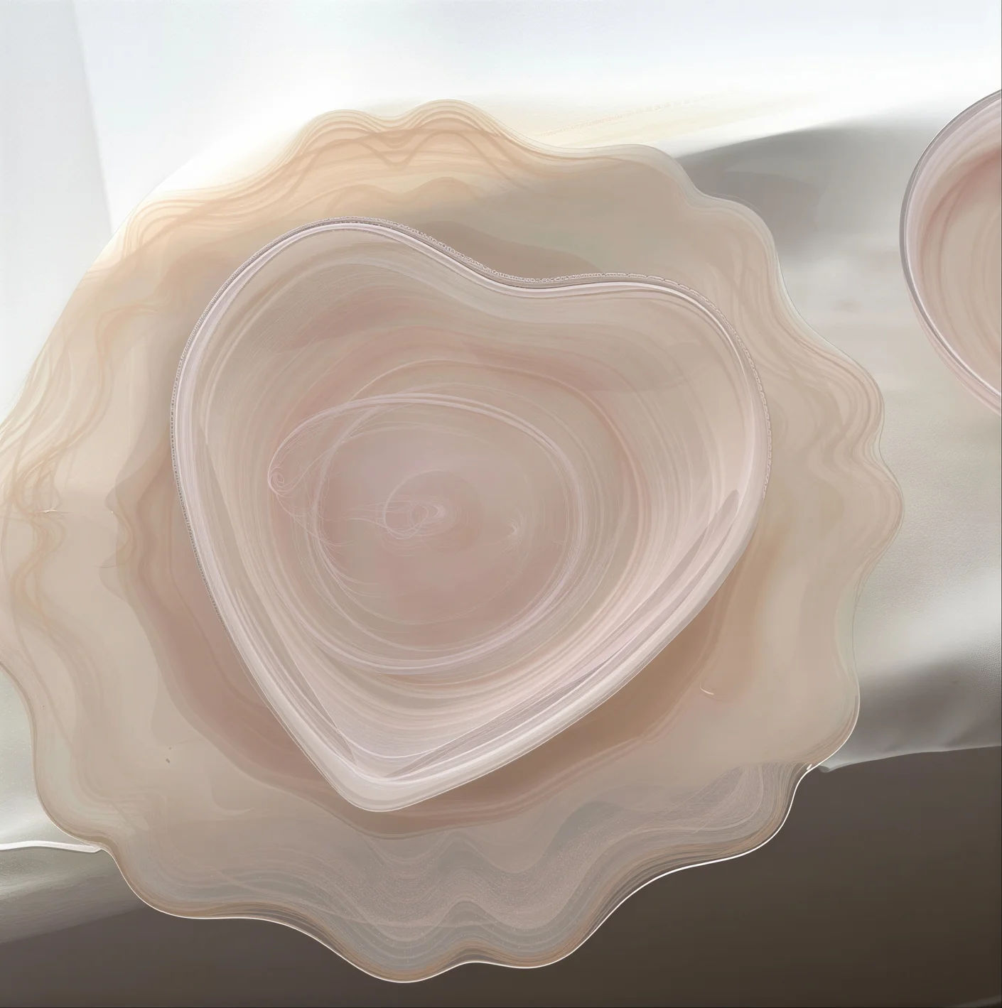 Alabaster Candy Dessert Plate - Image 4