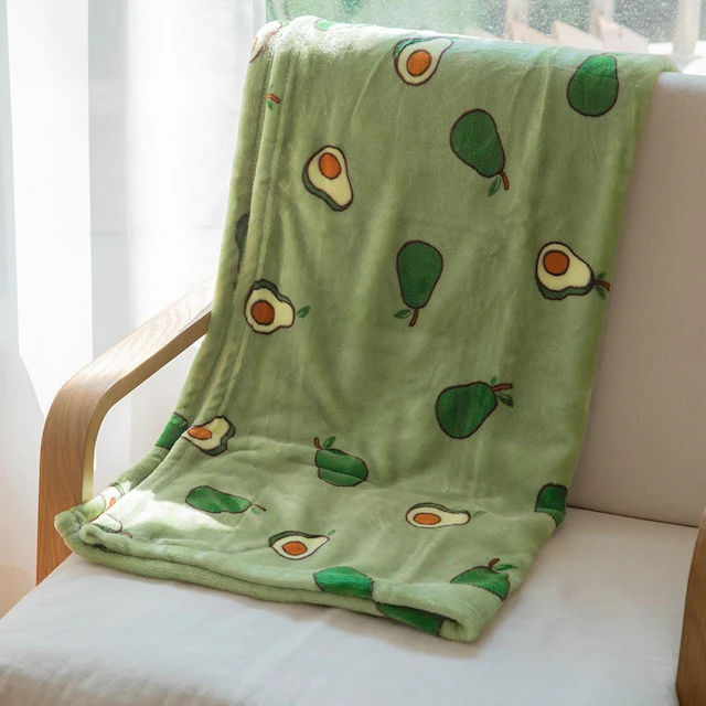Avocado Microfiber Blanket & Comforter