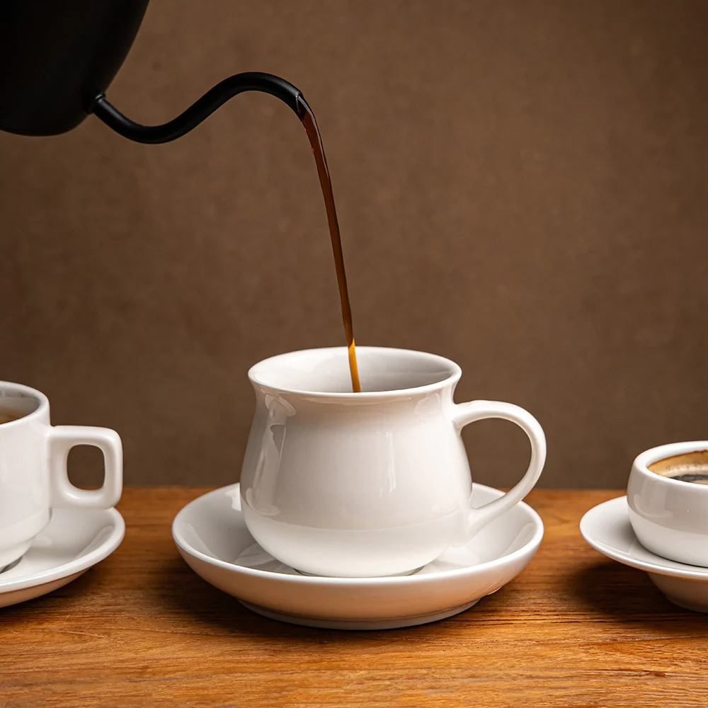 Hangari Ceramic Mug & Saucer Set - Image 3