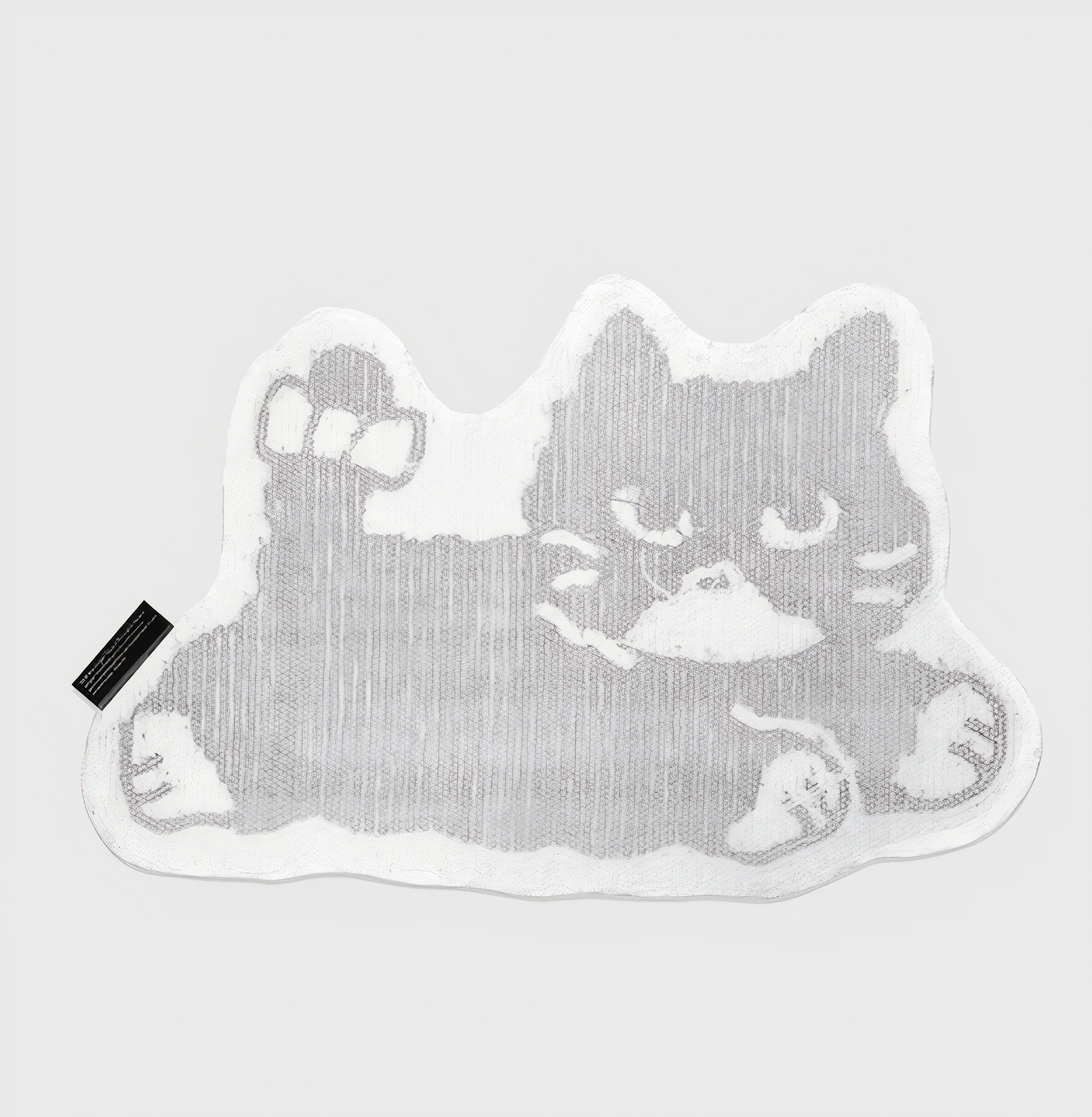 Black Cat Tufted Rug - Image 3