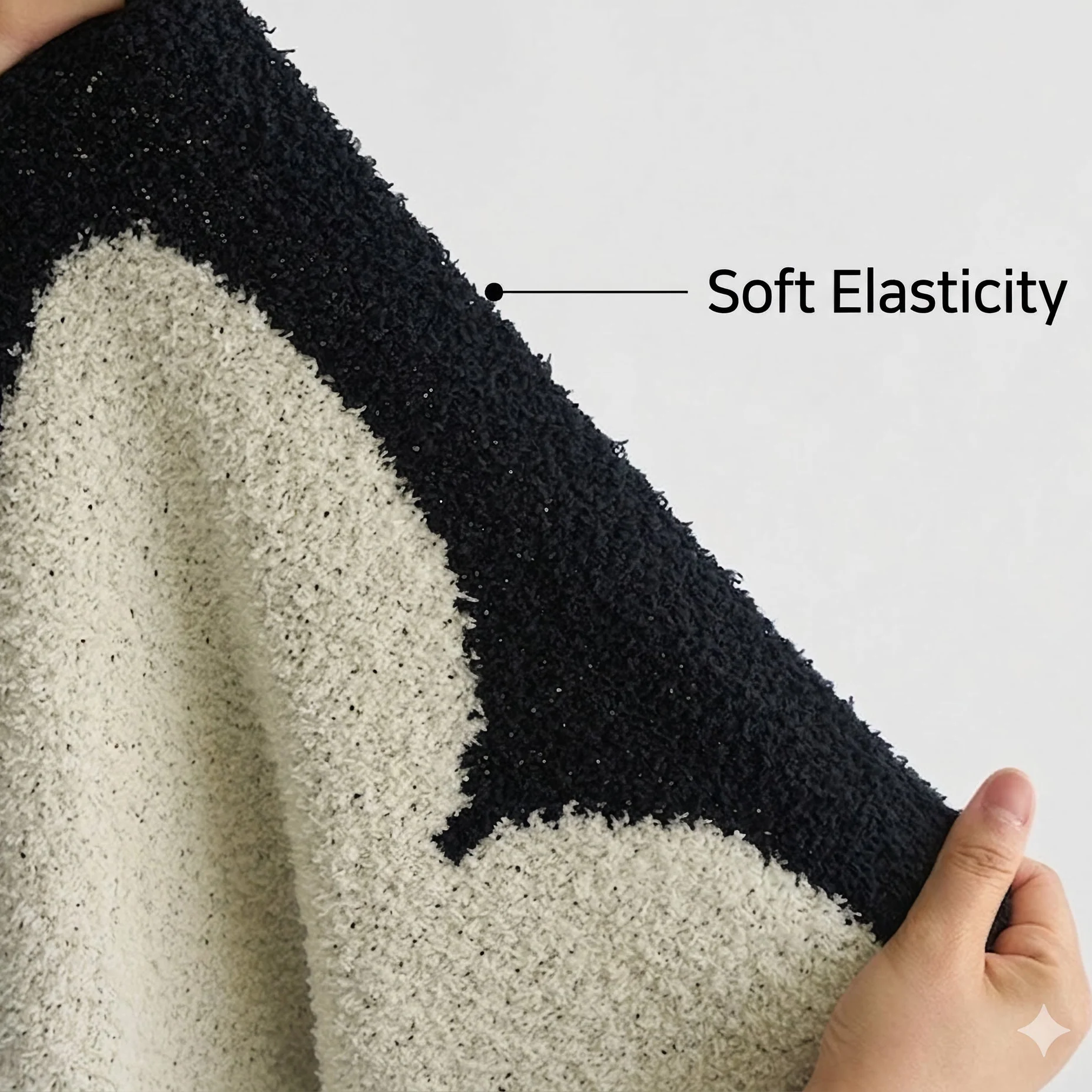 BWTZ Fluffy Knit Blanket - Image 5