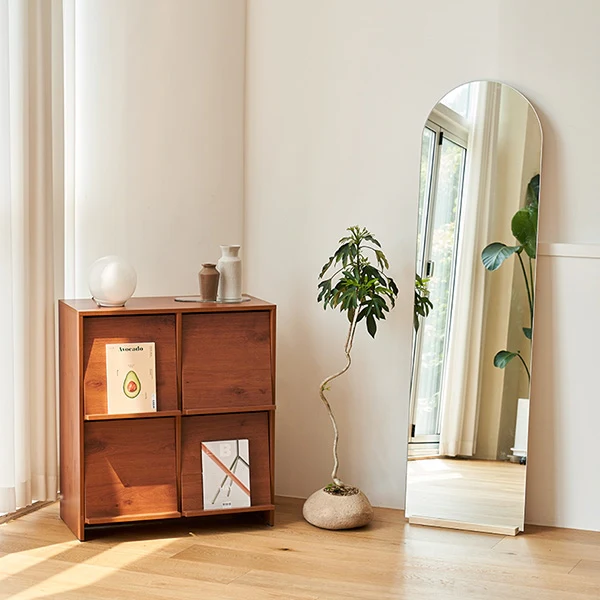 Wooden Flip-Front Storage Cabinet - Image 11