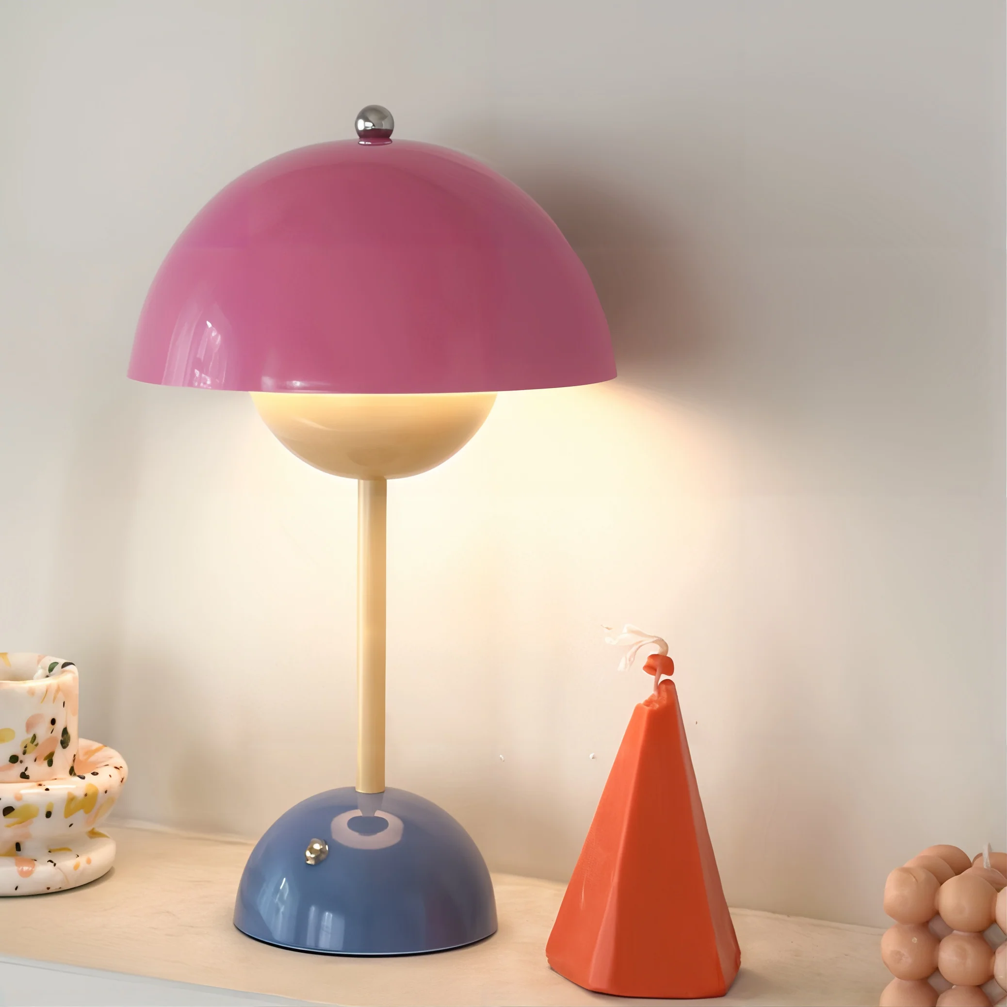 Candy Pop Mushroom Lamp - Cordless - Image 5
