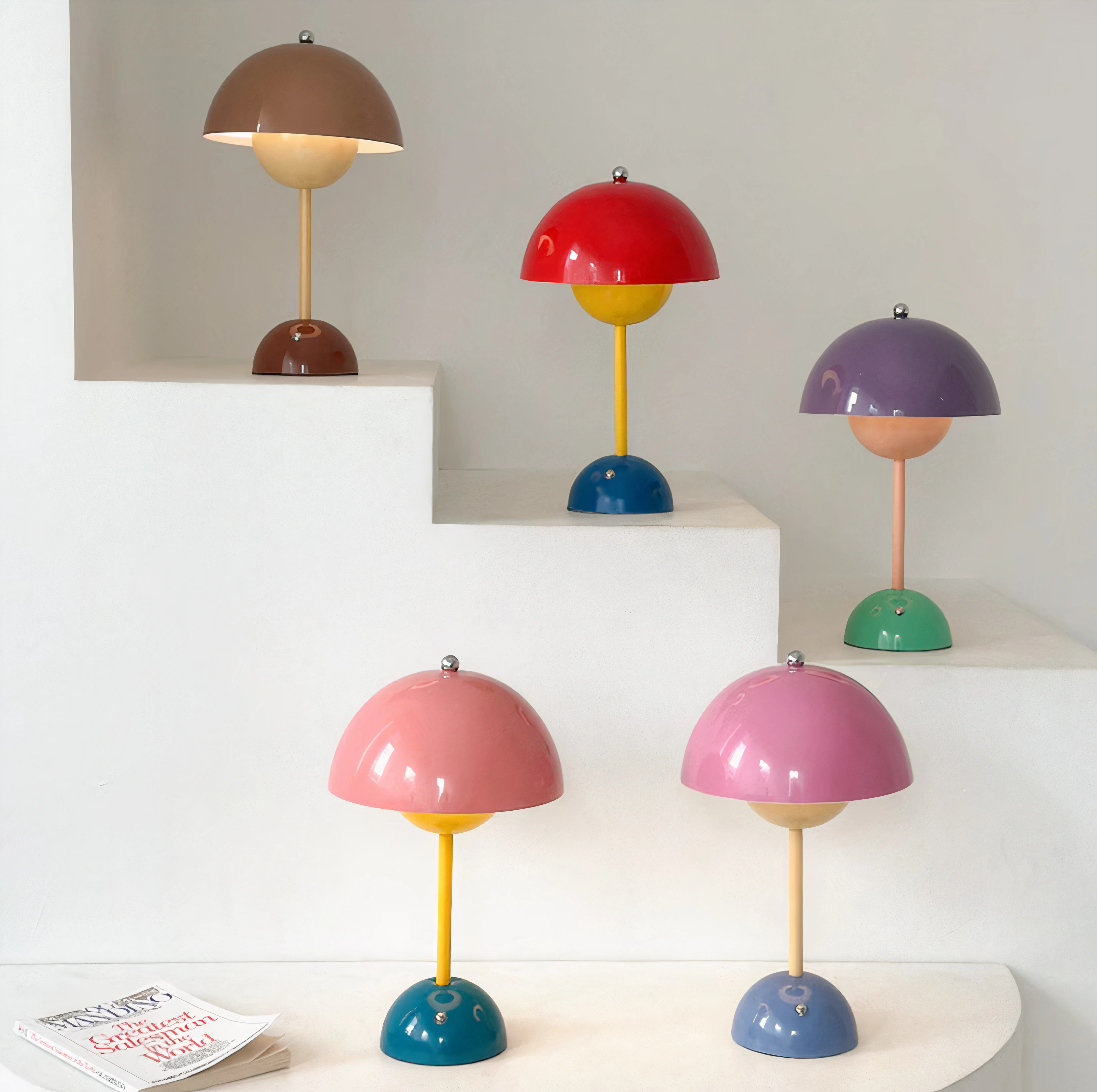 Candy Pop Mushroom Lamp - Cordless - Image 9