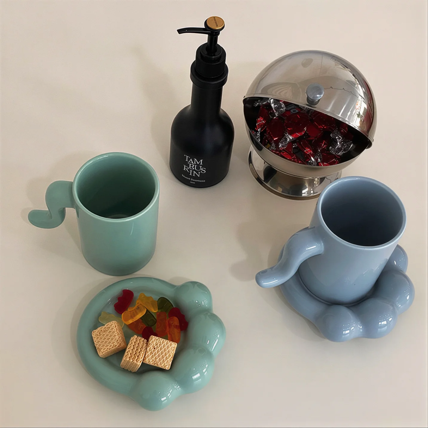 Cat Paw Mug and Plate Set - Image 2