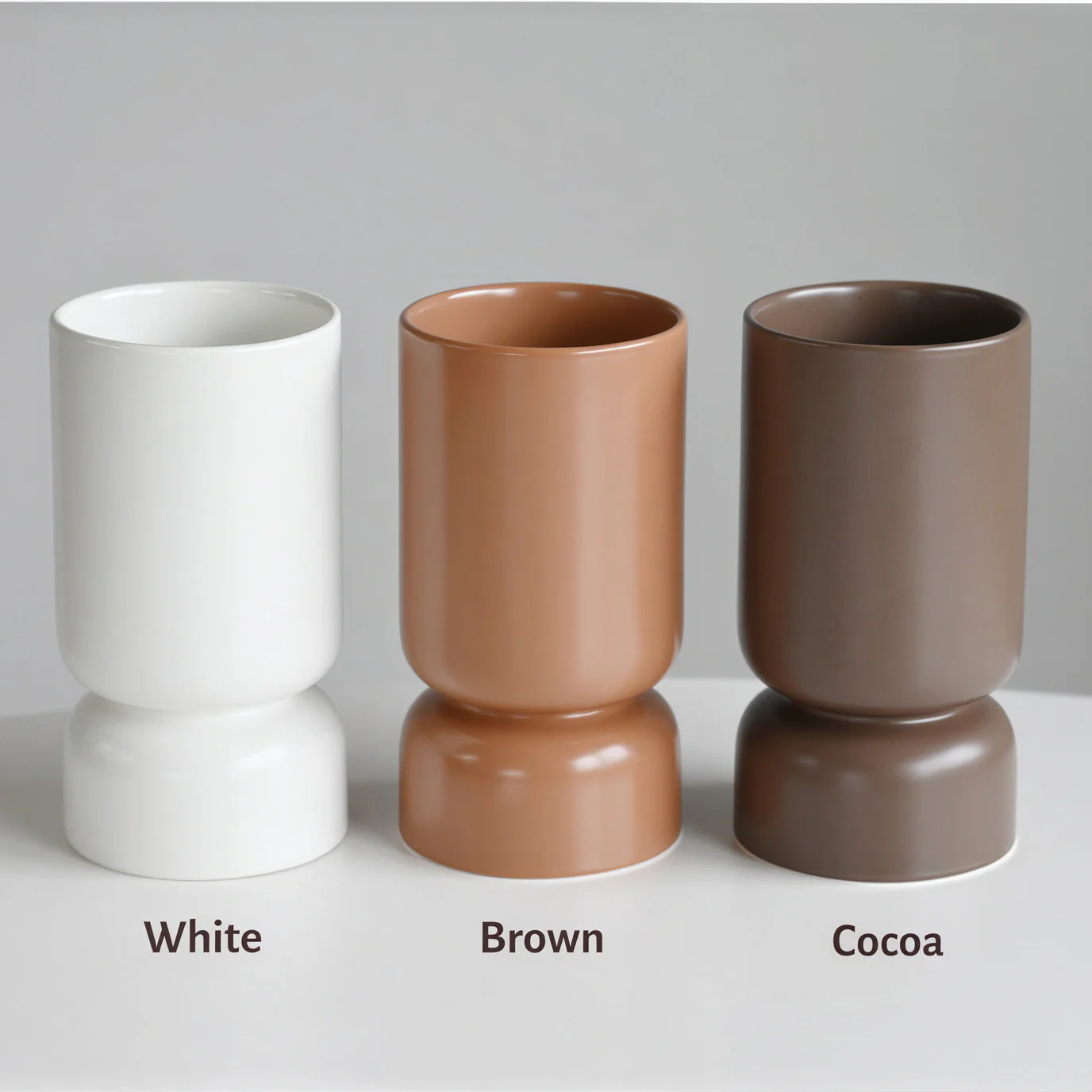 Ceramic Pedestal Mug – Sculptural Decor Piece - Image 2
