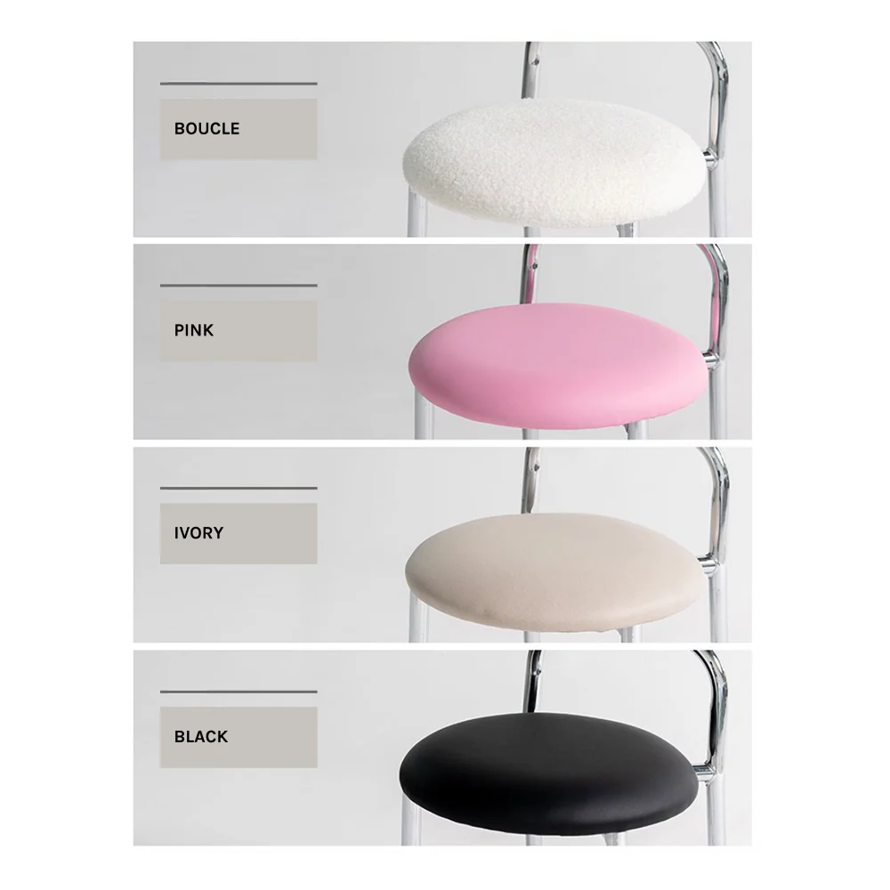 Chrome Loop Back Chair - Image 9