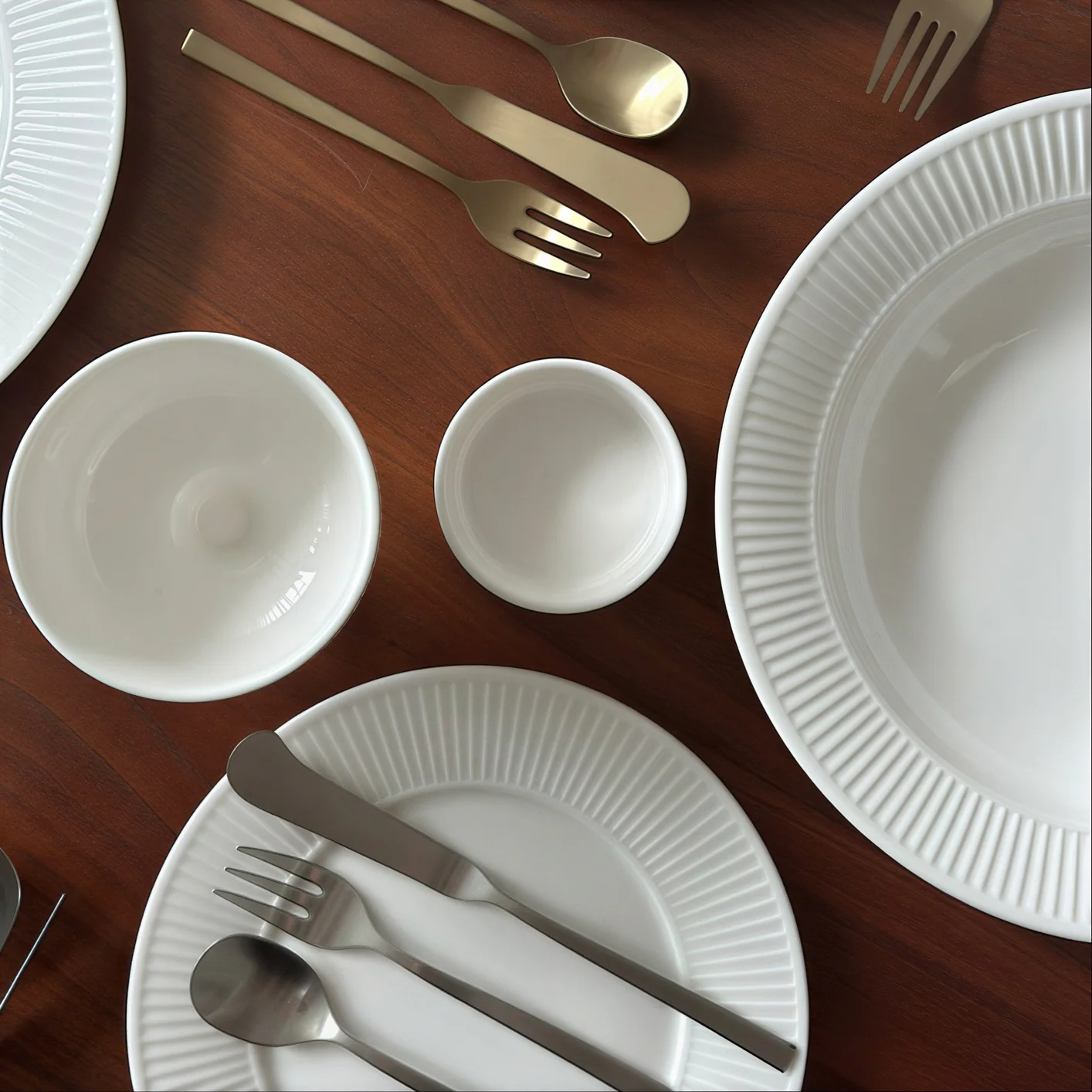 Clean Line Flatware Set for 2 (16-Piece) - Image 4