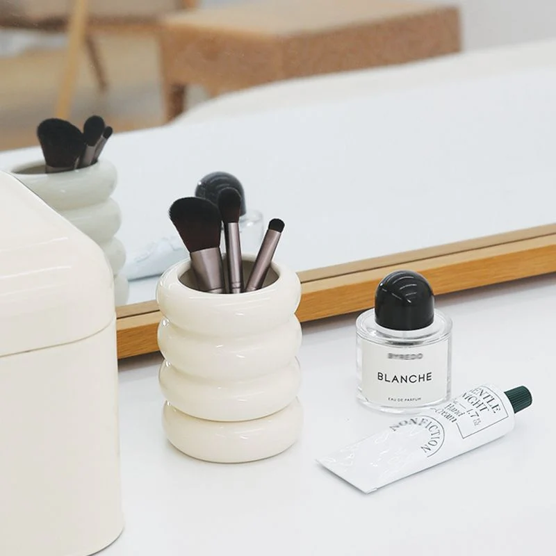 Cloud Ceramic Self-Draining Utensil Holder - Image 4