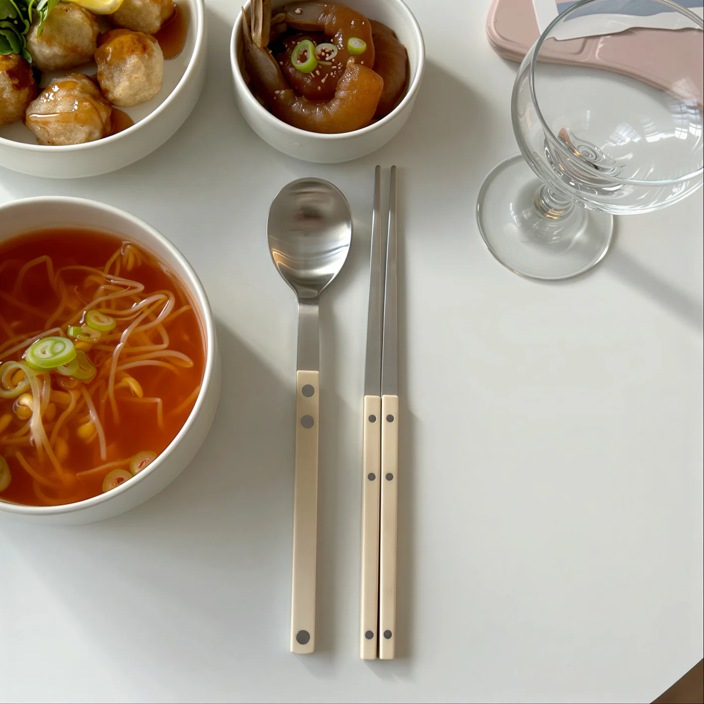 Color Block Spoon & Chopstick Set - Image 8