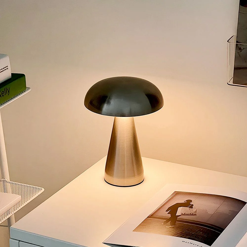 Cone Base Cordless Table Lamp - Image 3