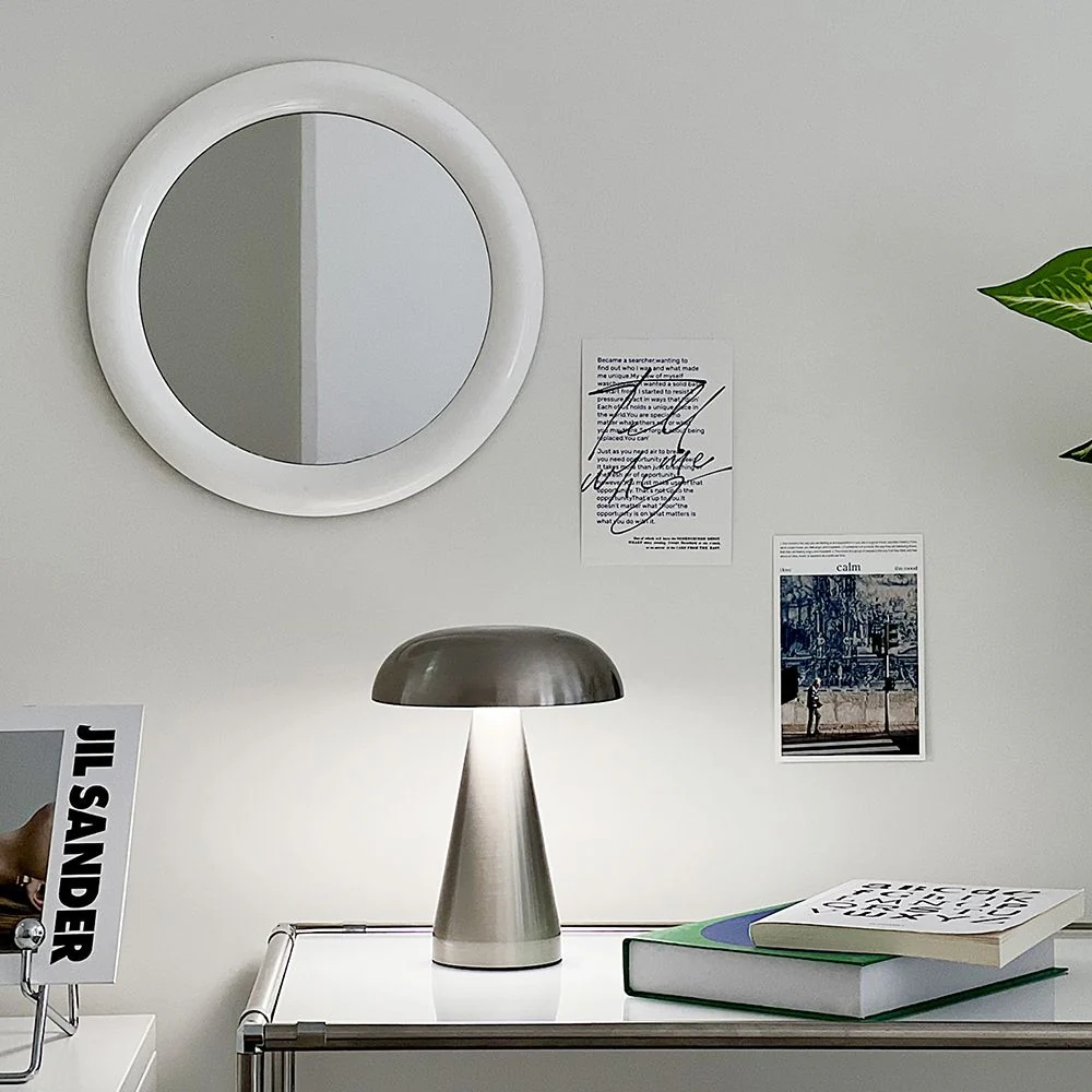 Cone Base Cordless Table Lamp - Image 5