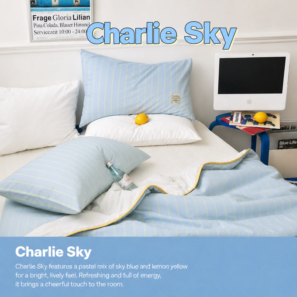 Cooling Washed Summer Comforter Set - Image 14