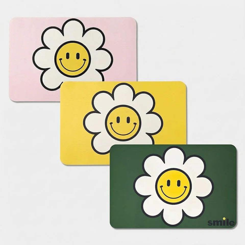 Daisy Washable Diatomite Bath Mat - Image 3