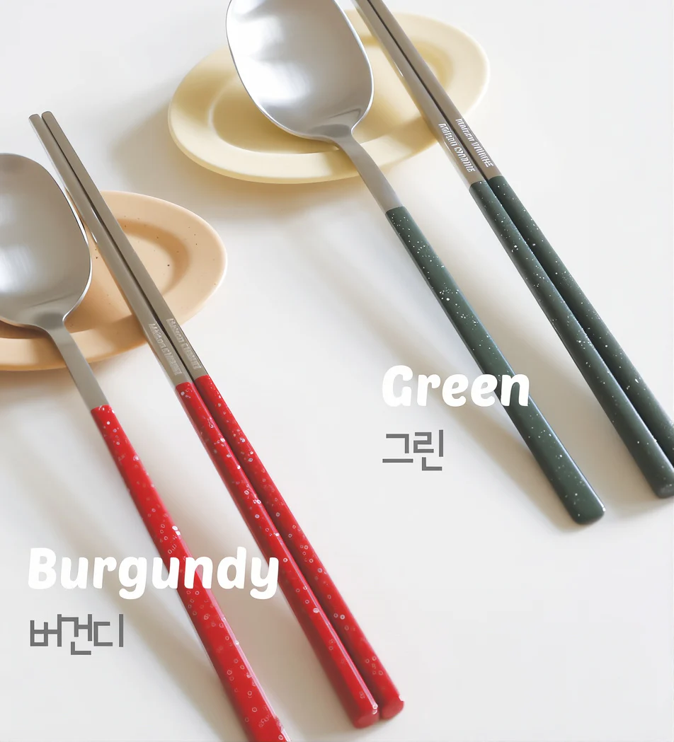 Dotty Spoon & Chopstick Set for 4 (8-Piece) - Image 8
