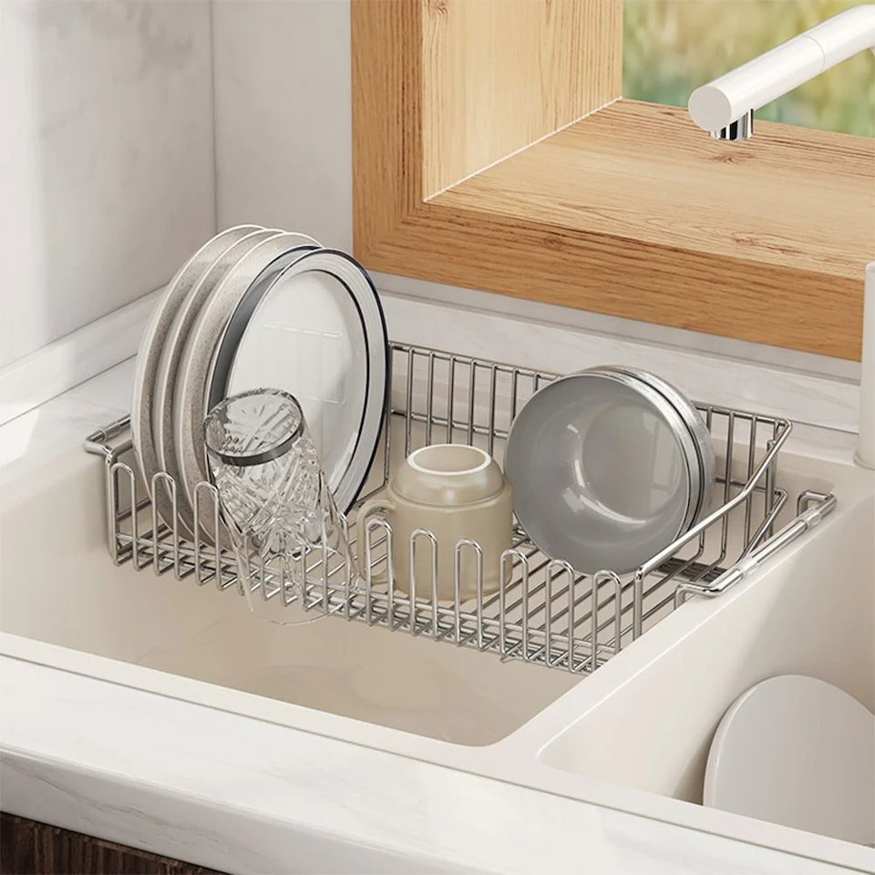 Dual Fit Sink Dish Rack - Image 6