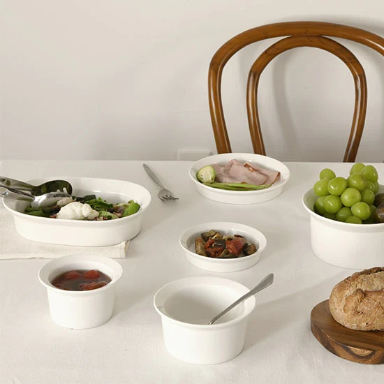 EBT Newlywed Ceramic Dinnerware Set for 2 (10-Piece) - Image 2