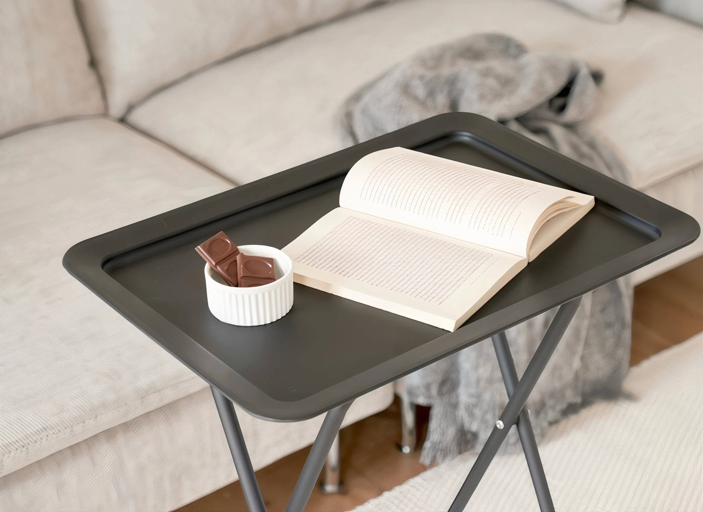Foldable Steel Side Table - Image 15