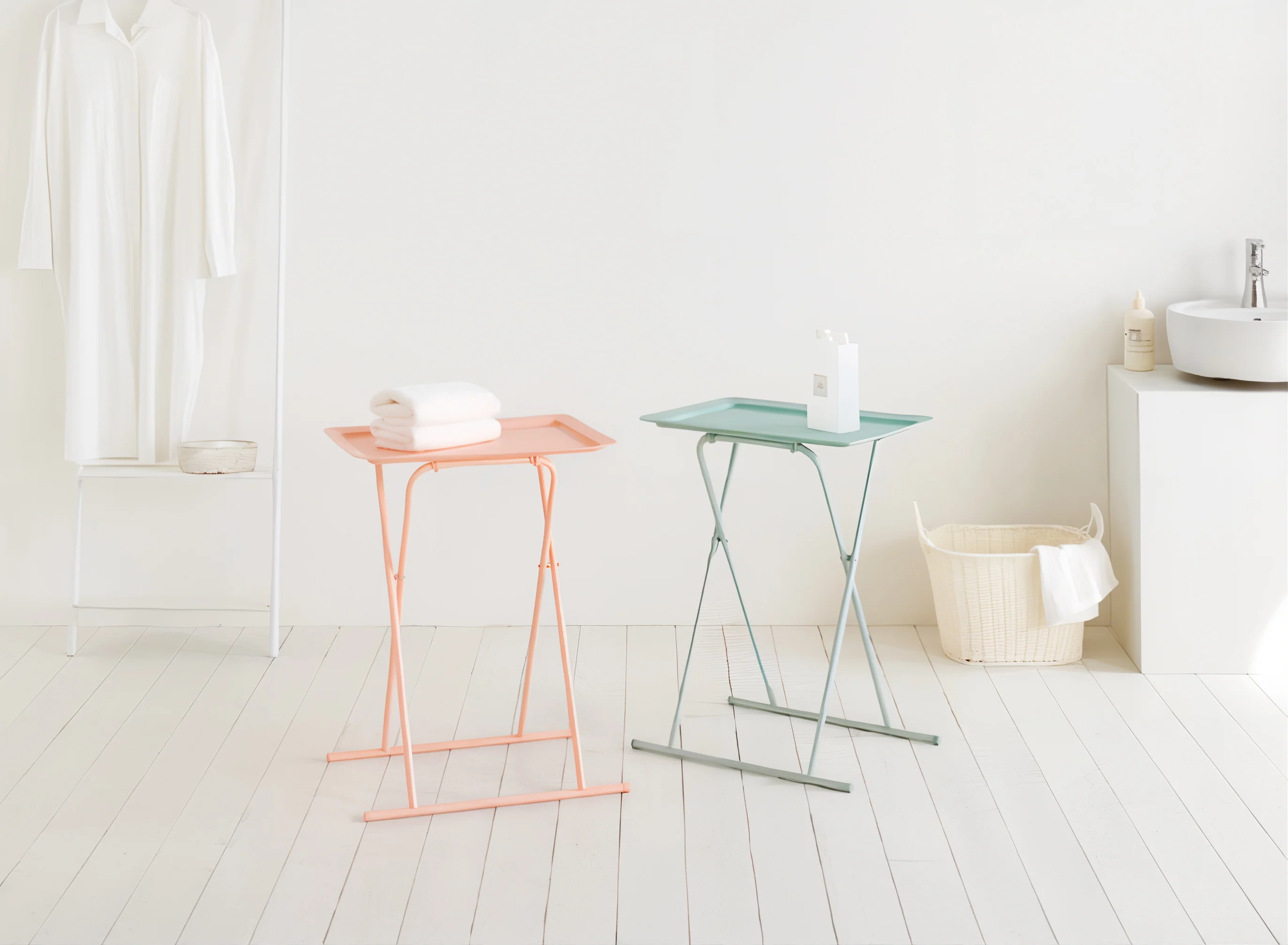 Foldable Steel Side Table - Image 17