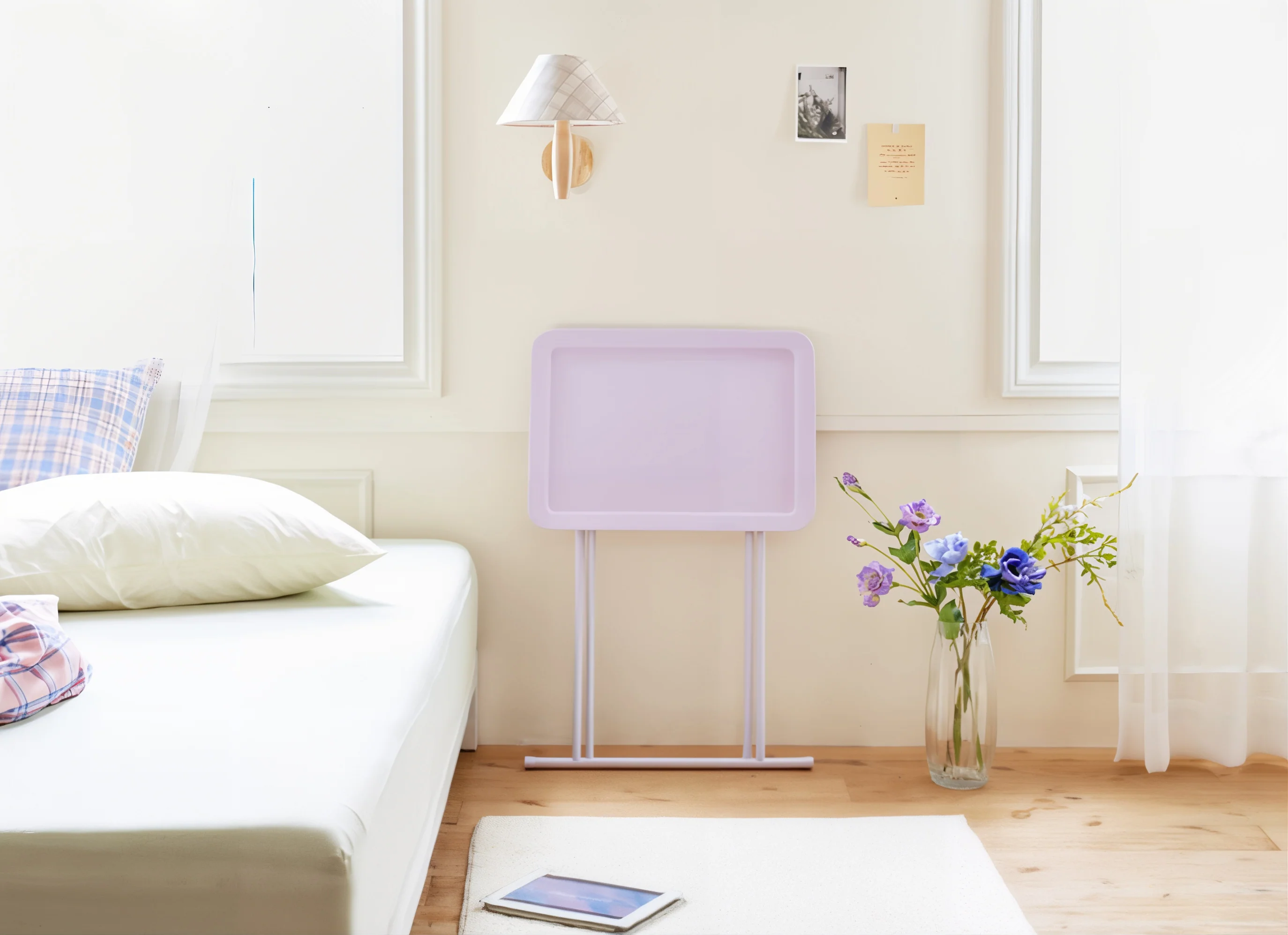 Foldable Steel Side Table - Image 5