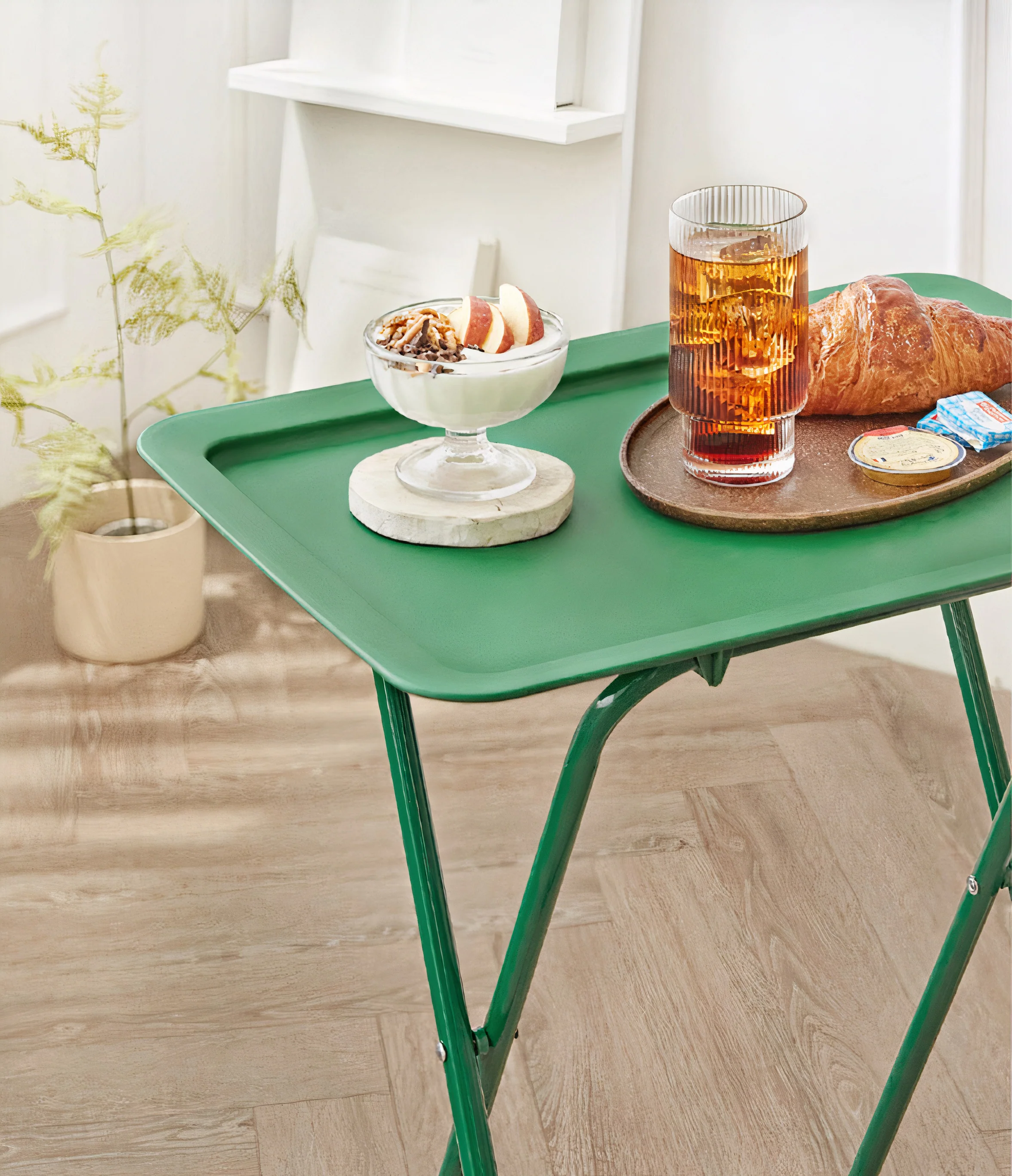 Foldable Steel Side Table - Image 8