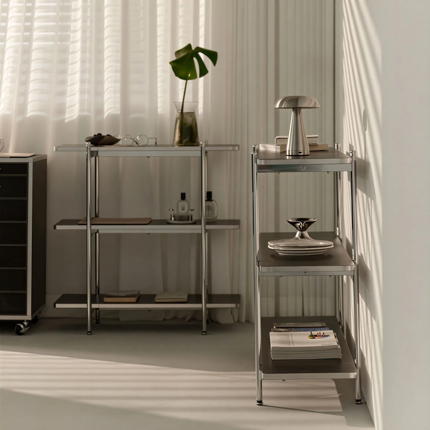 Gott Mid-Century Square Shelf - Image 3