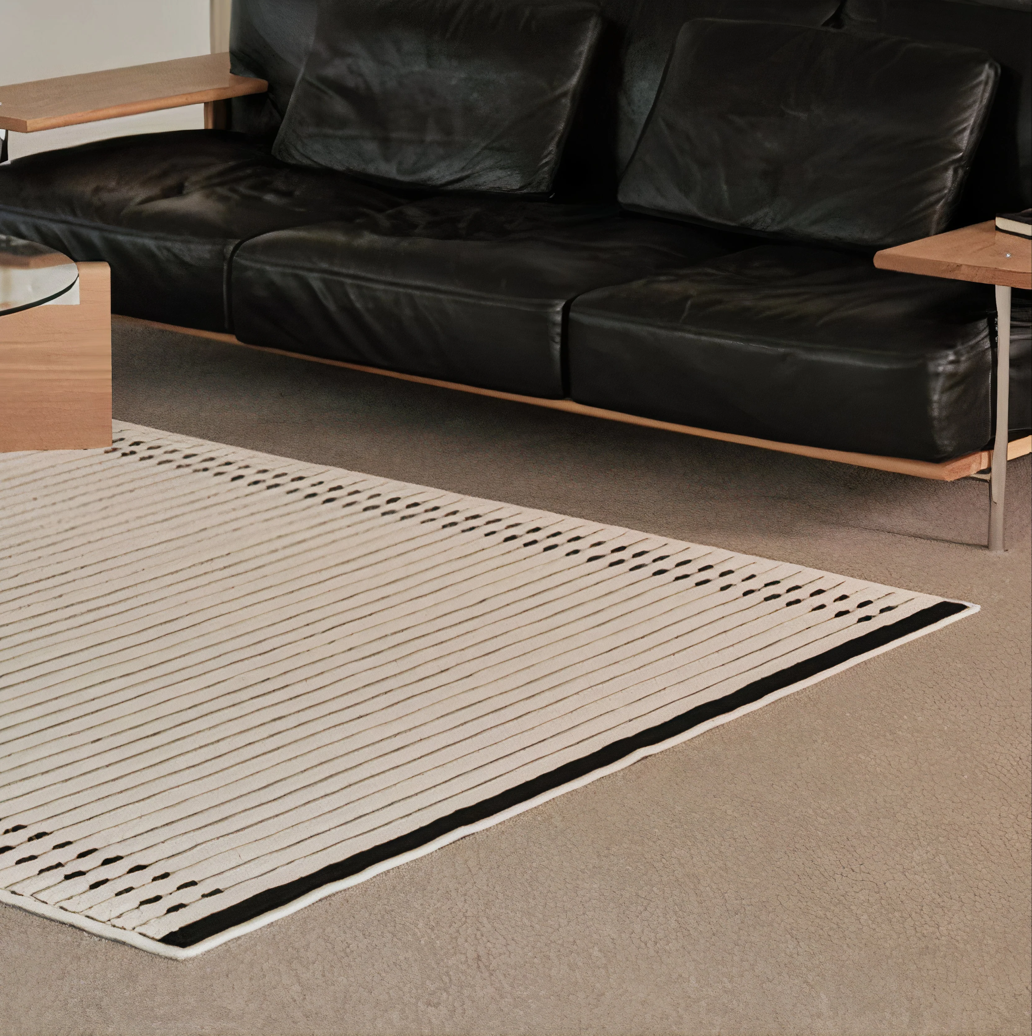 Highland Stripe Flatweave Rug - Image 5