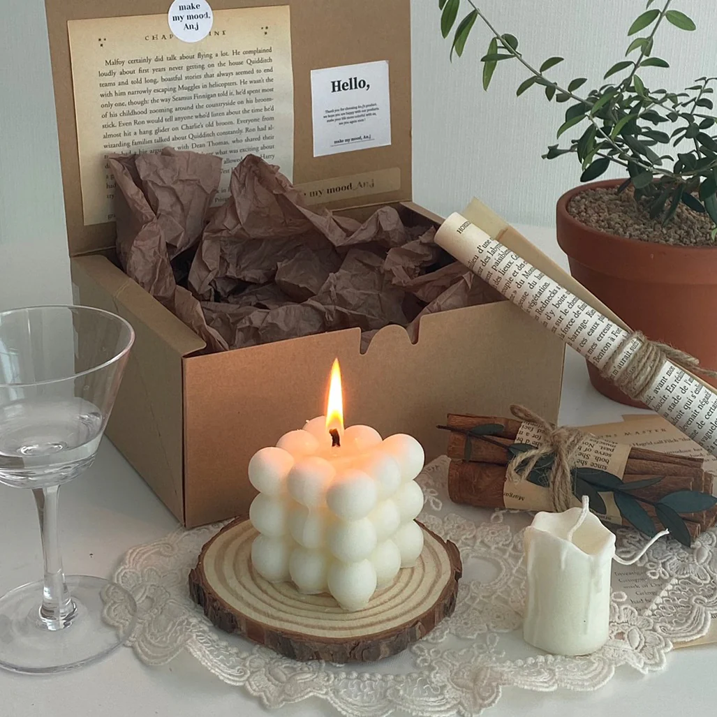 6-Piece Bubble Candle & Home Décor Gift Set - Image 3