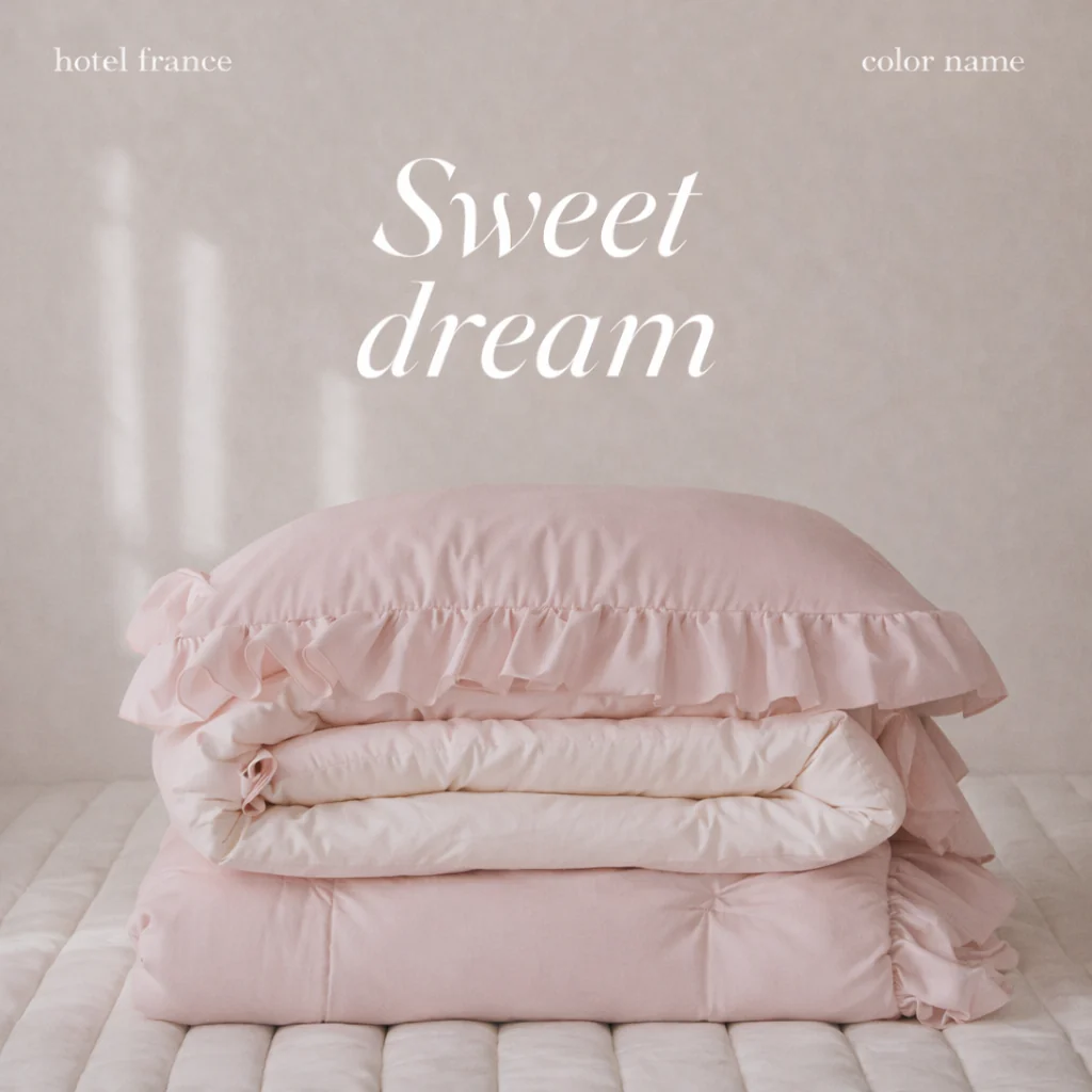 Hotel Style Dust Free Frill Comforter - Image 6