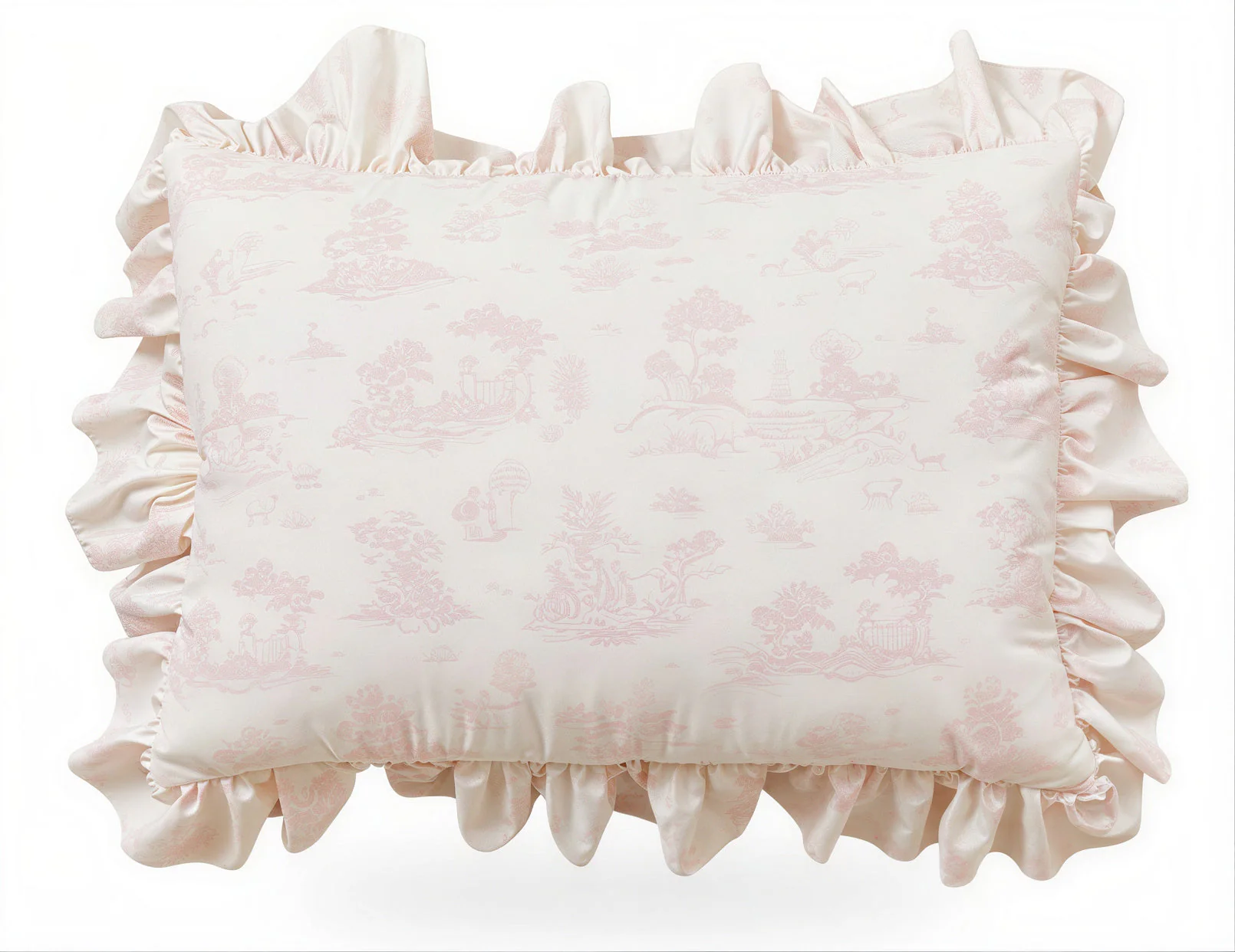 Hotel Style Dust-Free Frill Pillowcase - Image 3