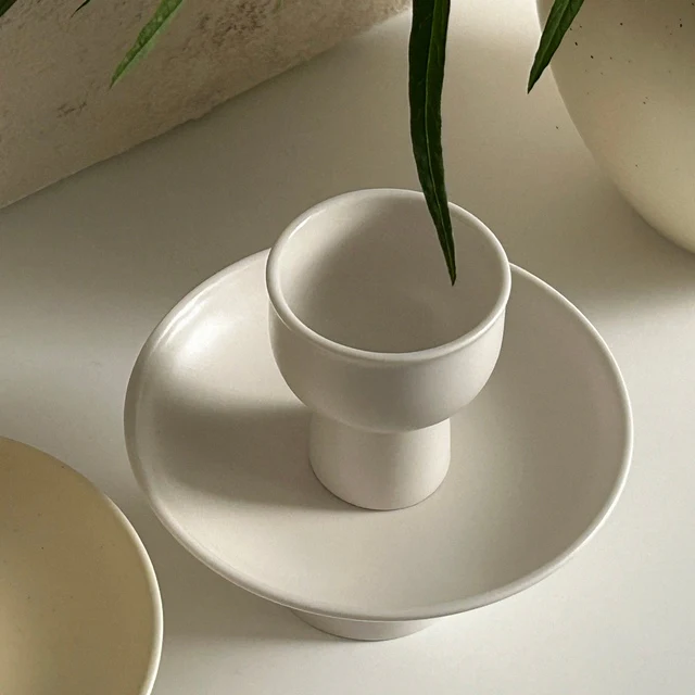 Hyeum Matte Ceramic Soju Cup & Serveware Set (4-Piece Gift Set) - Image 3