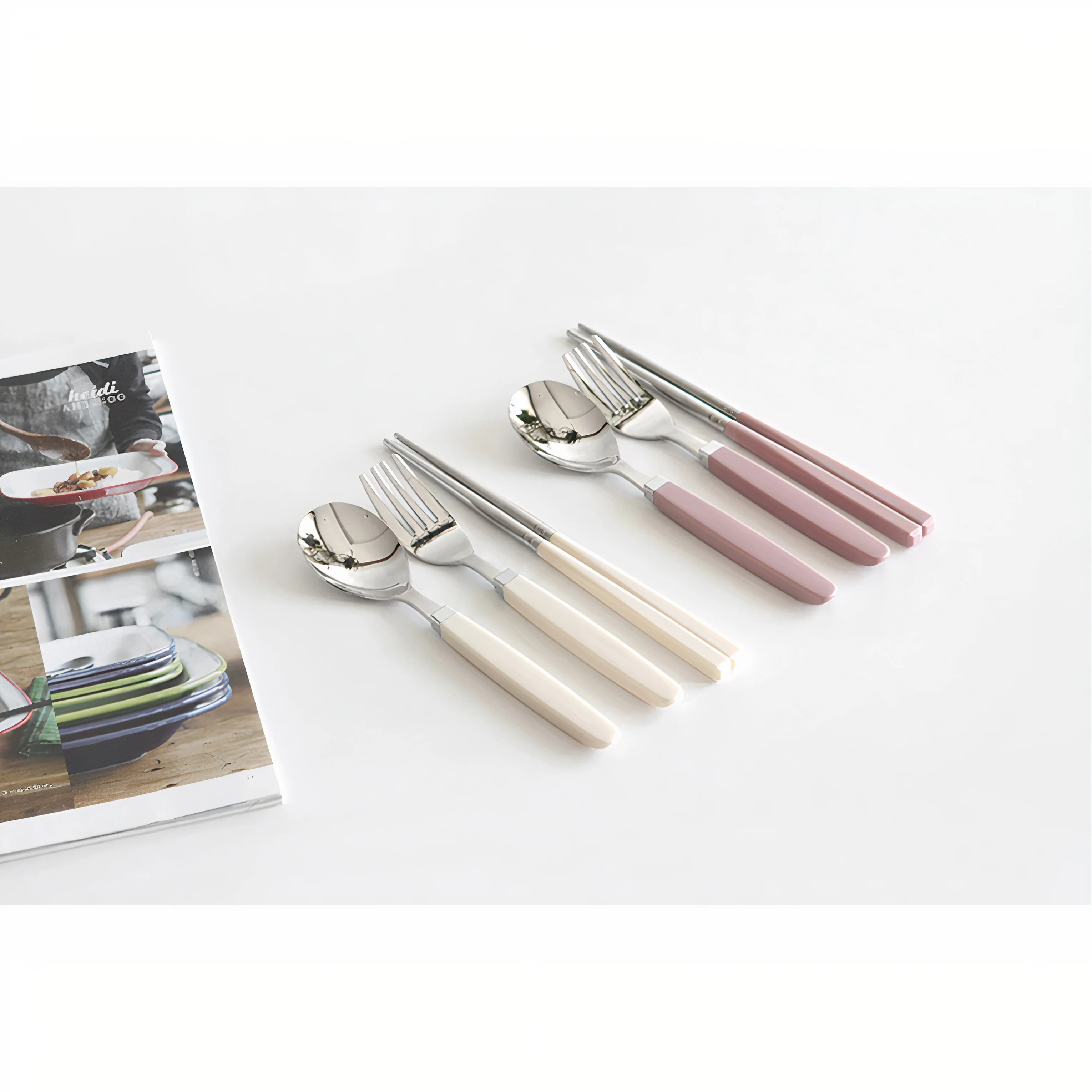 Kids Cutlery Set (Spoon, Fork & Chopsticks) - Image 7
