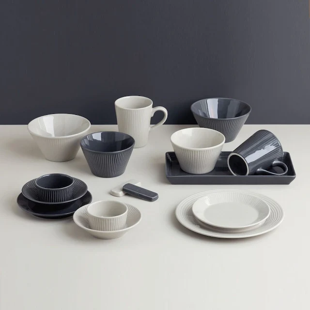 Lining Dinnerware & Plate Home Set for 2 (16-Piece) - Image 2