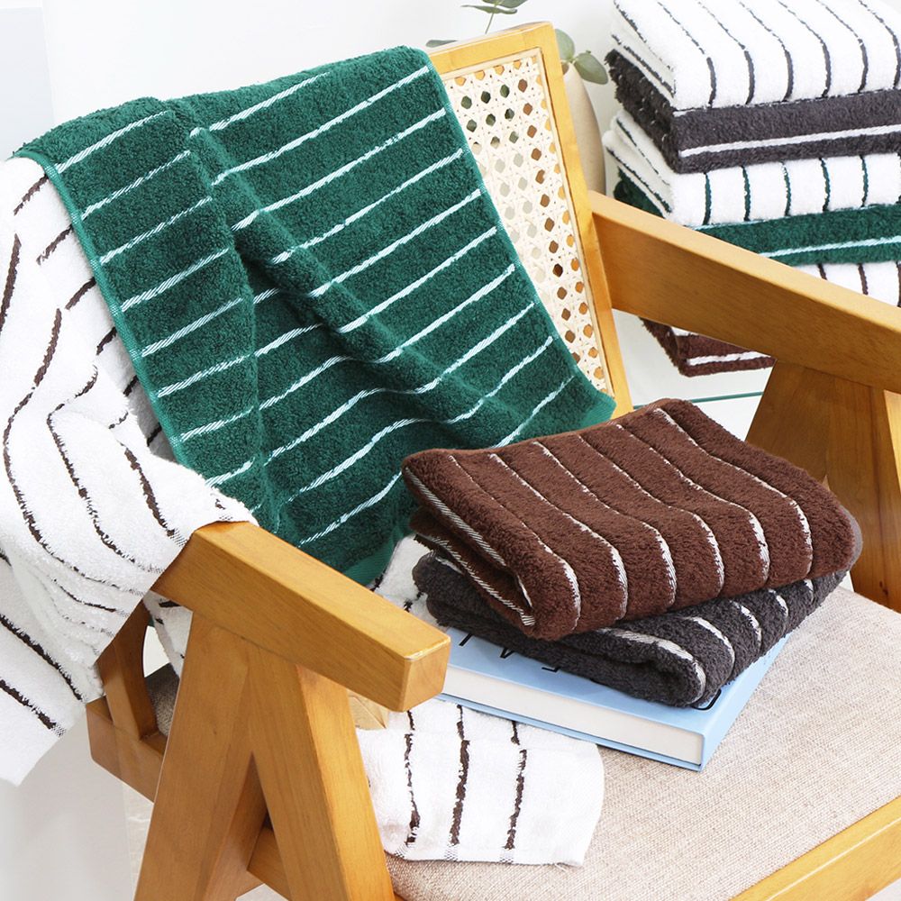 Lino Stripe Blended Yarn Towel (10-Pack) - Image 7