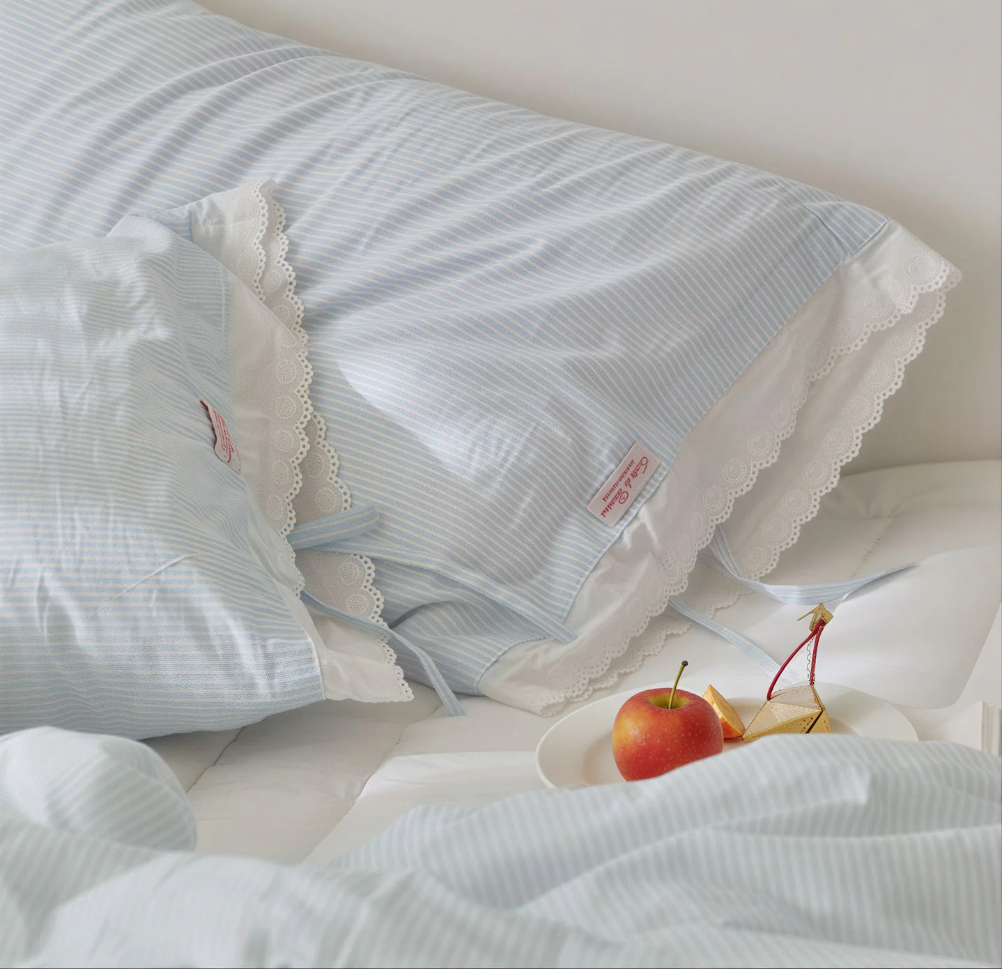 Little Sleepy Soft Lace Cotton Pillowcase - Image 7
