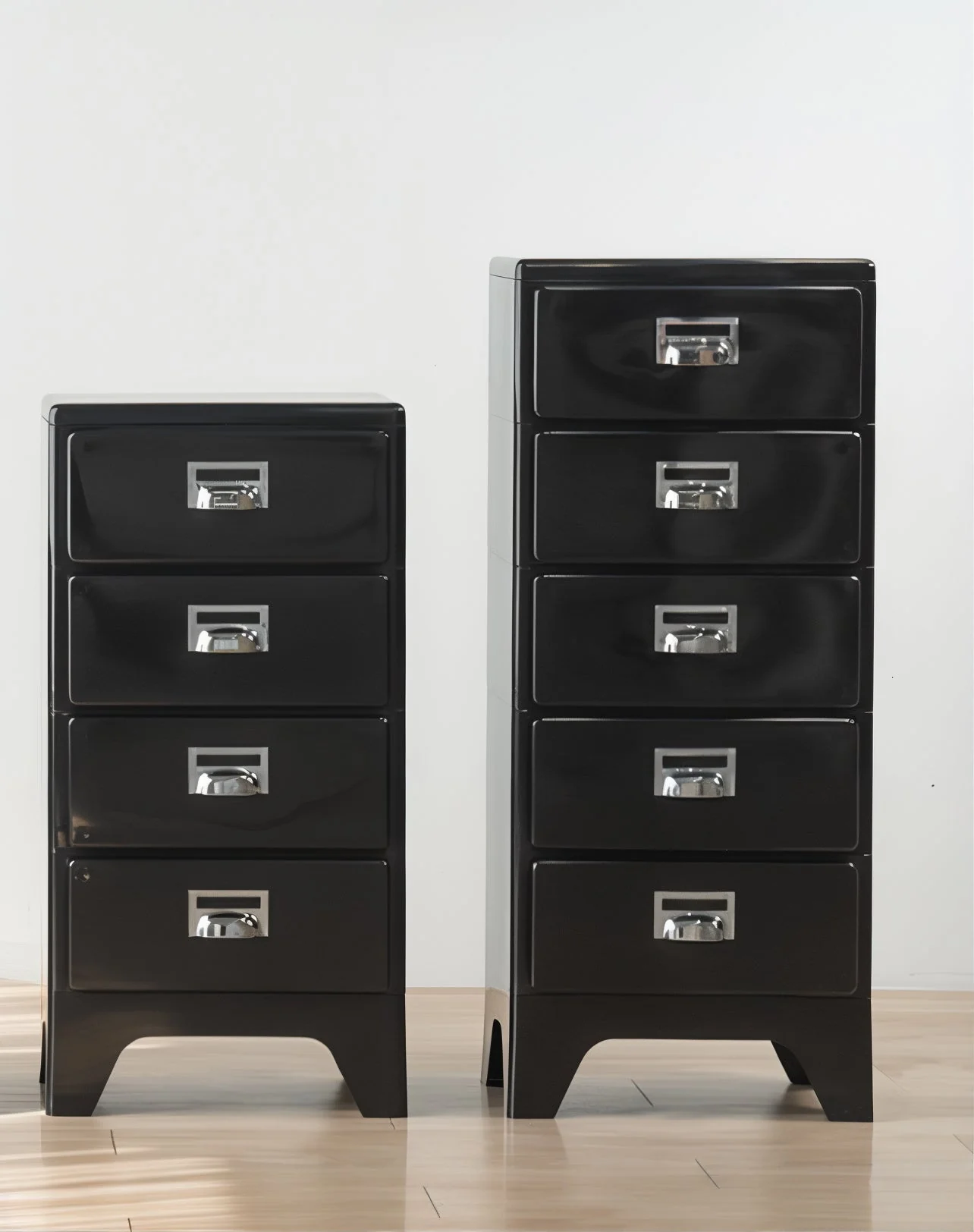 Mid-Century Vintage Steel Drawer Chest - Image 4