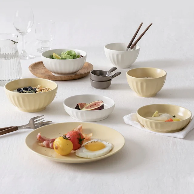 Mild Matte Dinnerware Set for 2 (9-Piece)