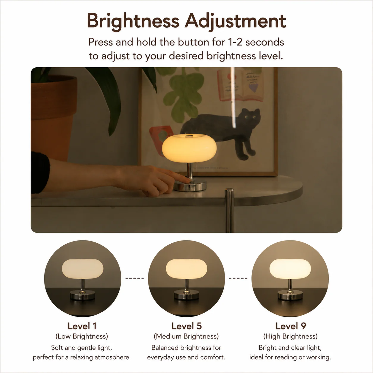 Mini Glazed Donut LED Lamp - Image 8