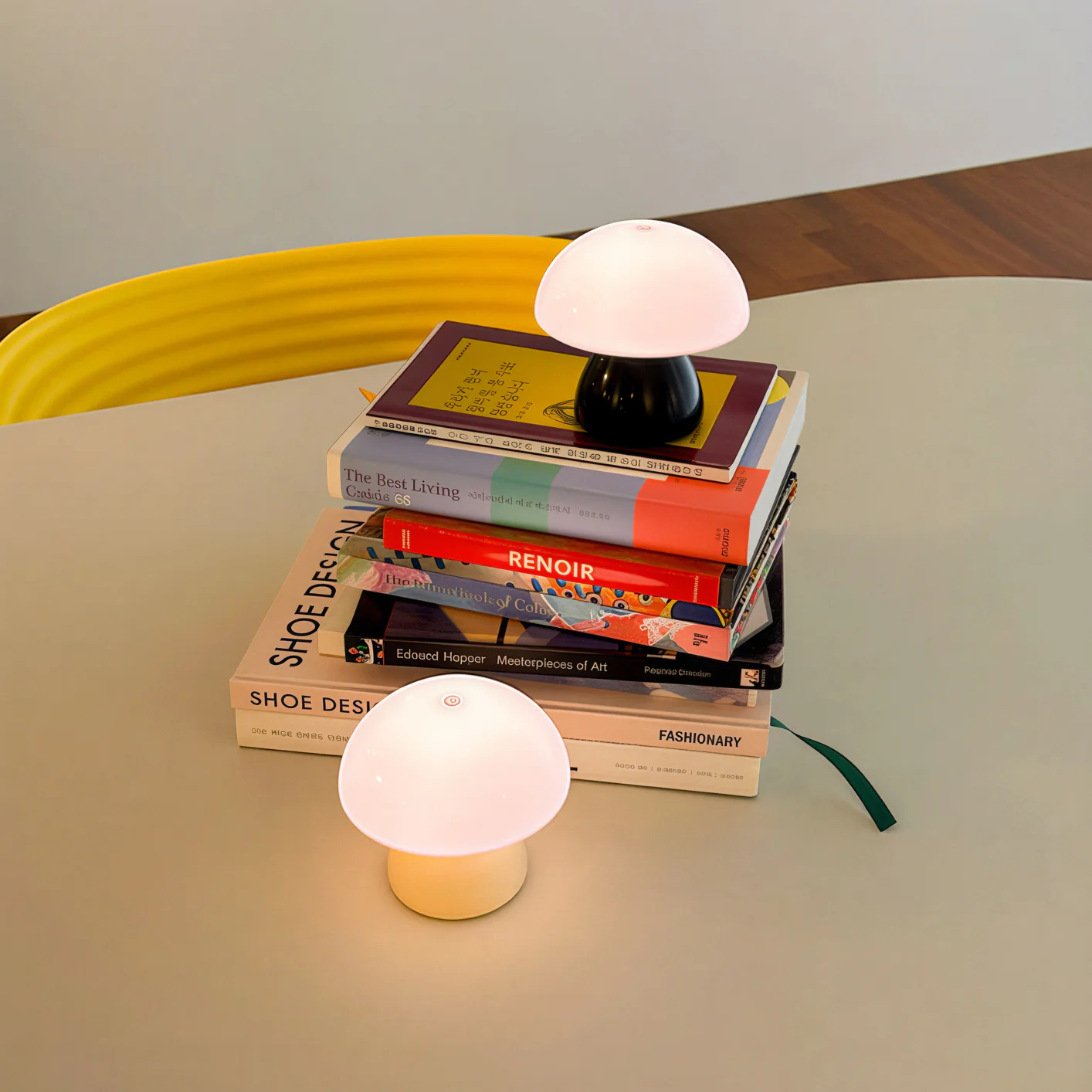 Mini Glow Mushroom LED Mood Light (Set of 2) - Image 5