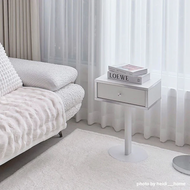 Modern Drawer Nightstand - Image 4