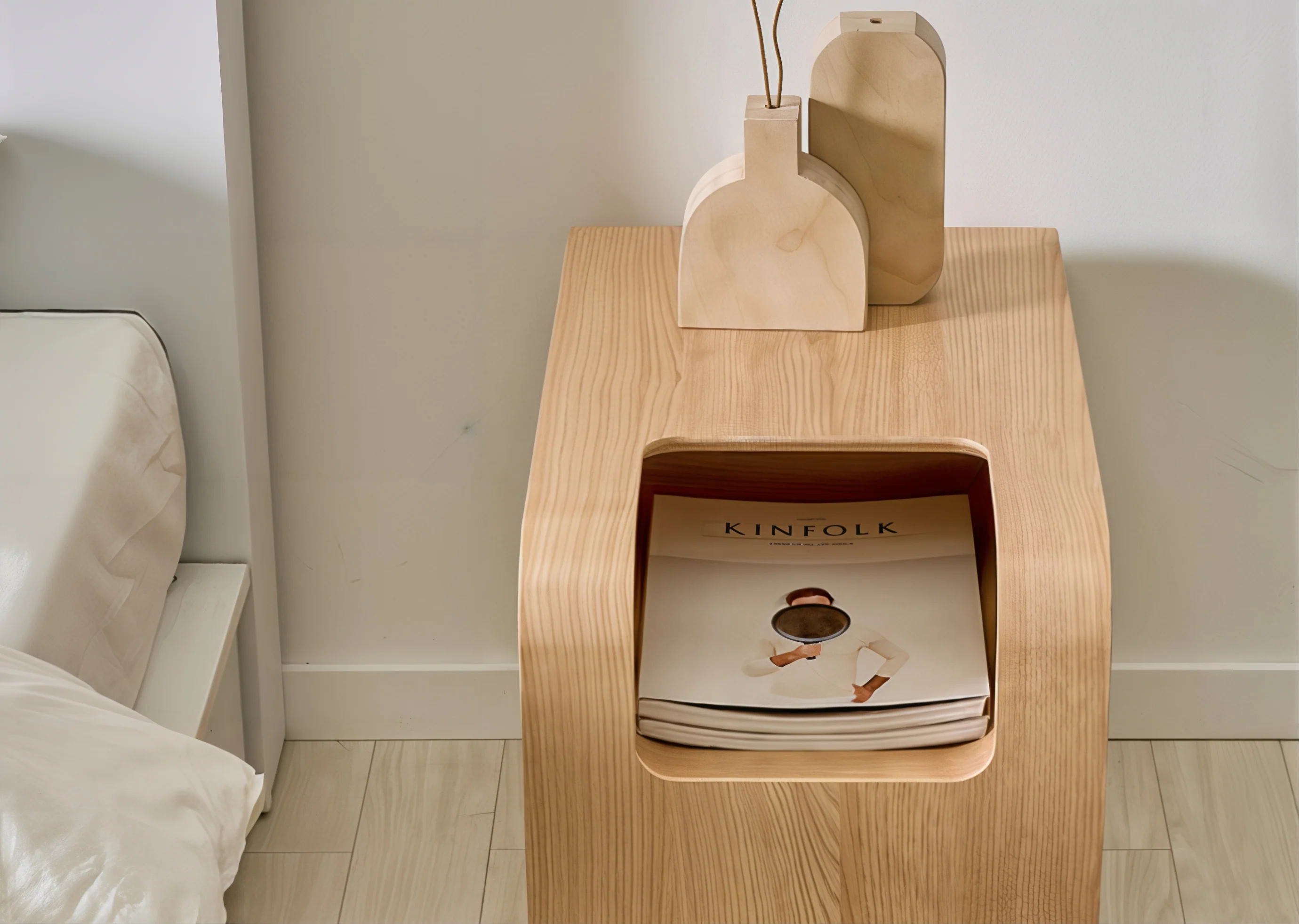 Multi-Use Curved Side Table - Image 7