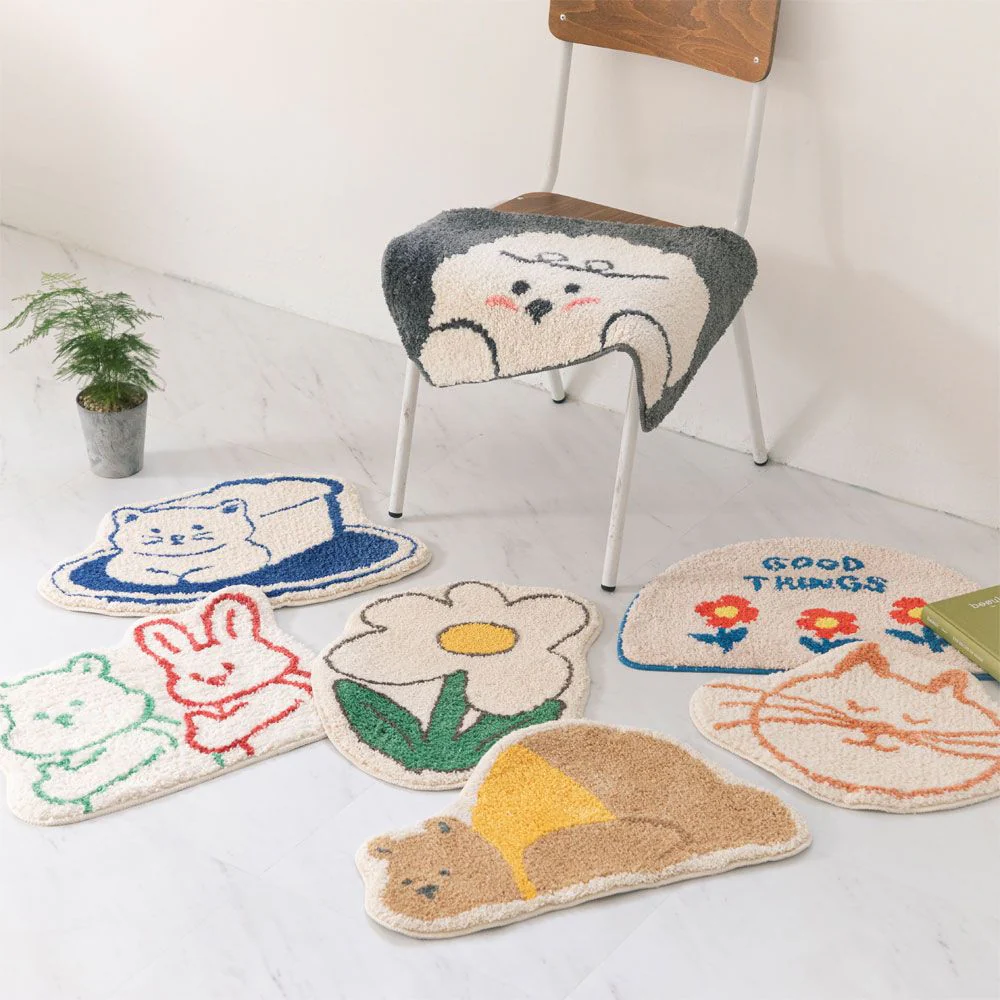 My Buddy Plush Character Bath Mat