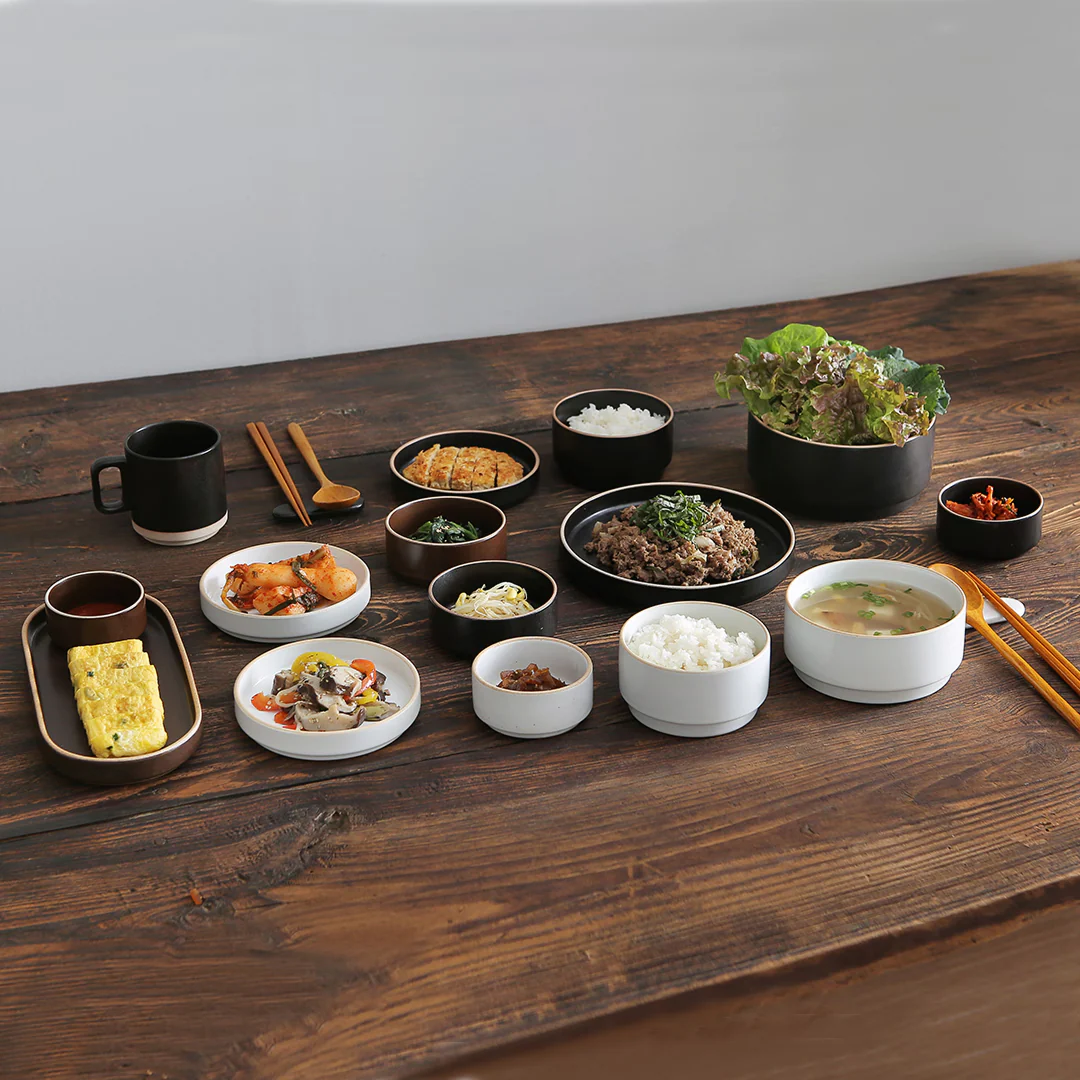 Olhum Korean Dinnerware Set for 2 (13-Piece) - Image 5